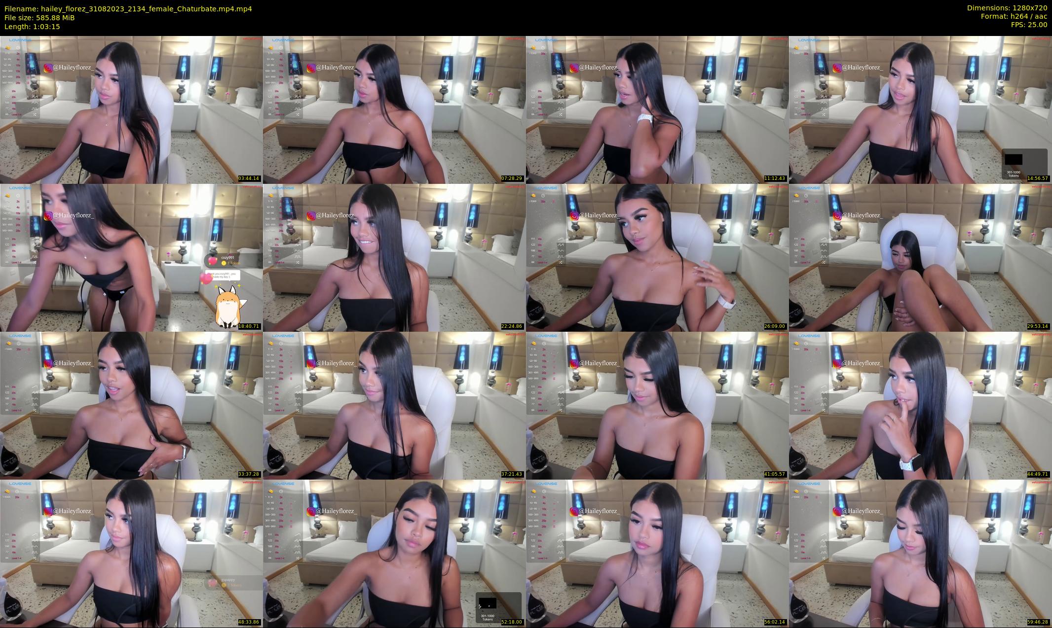 hailey_florez — 64 minute Chaturbate female cam show recording, 720p, Aug 31, 2023