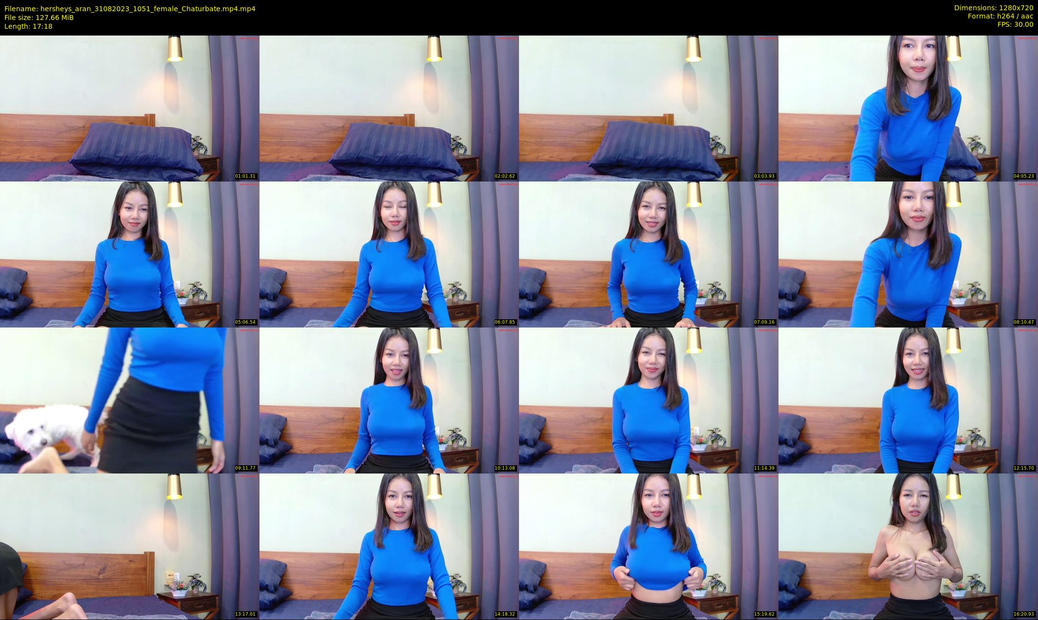 hersheys_aran — 18 minute Chaturbate female cam show recording, 720p, Aug 31, 2023