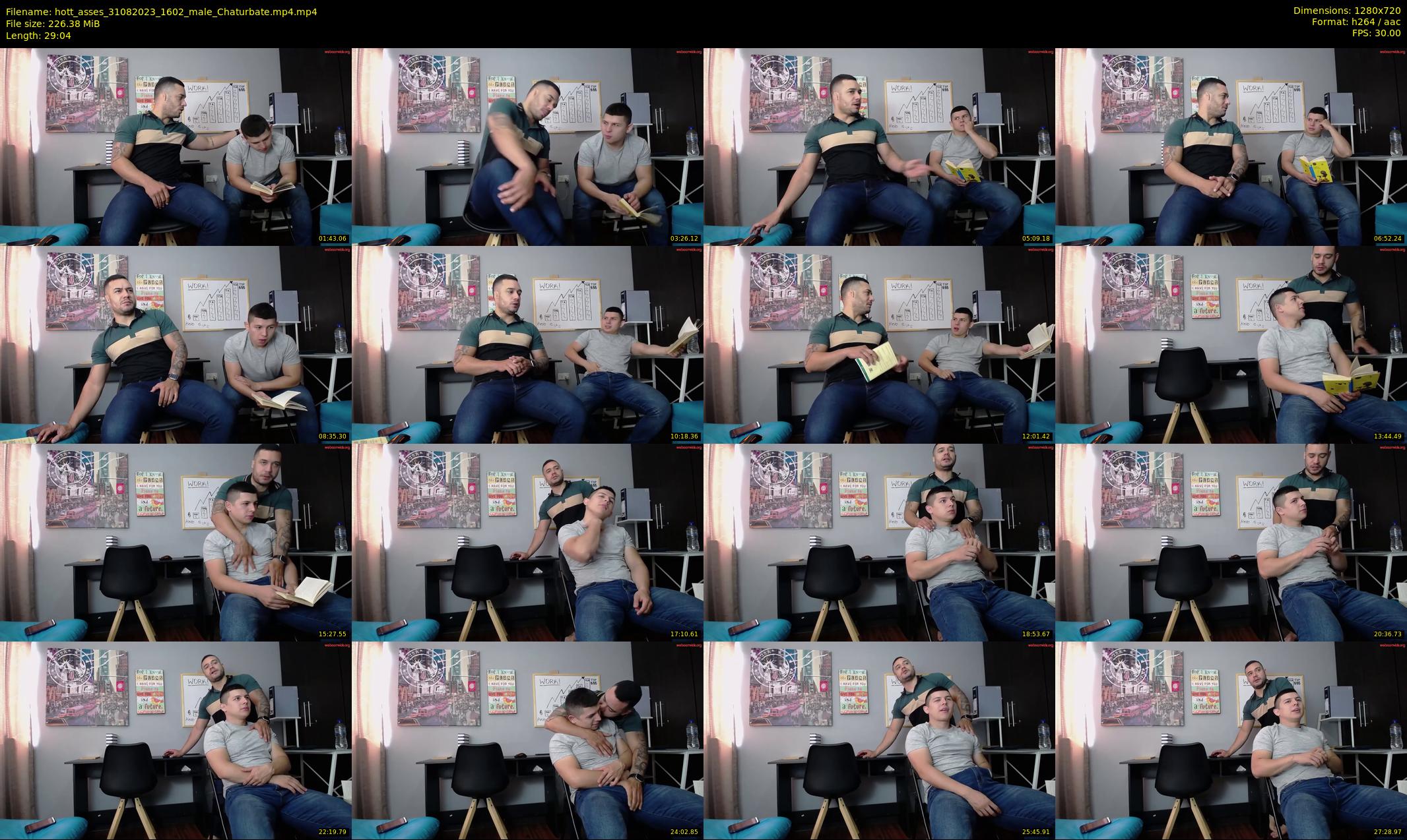 hott_asses — 30 minute Chaturbate male cam show recording, 720p, Aug 31, 2023