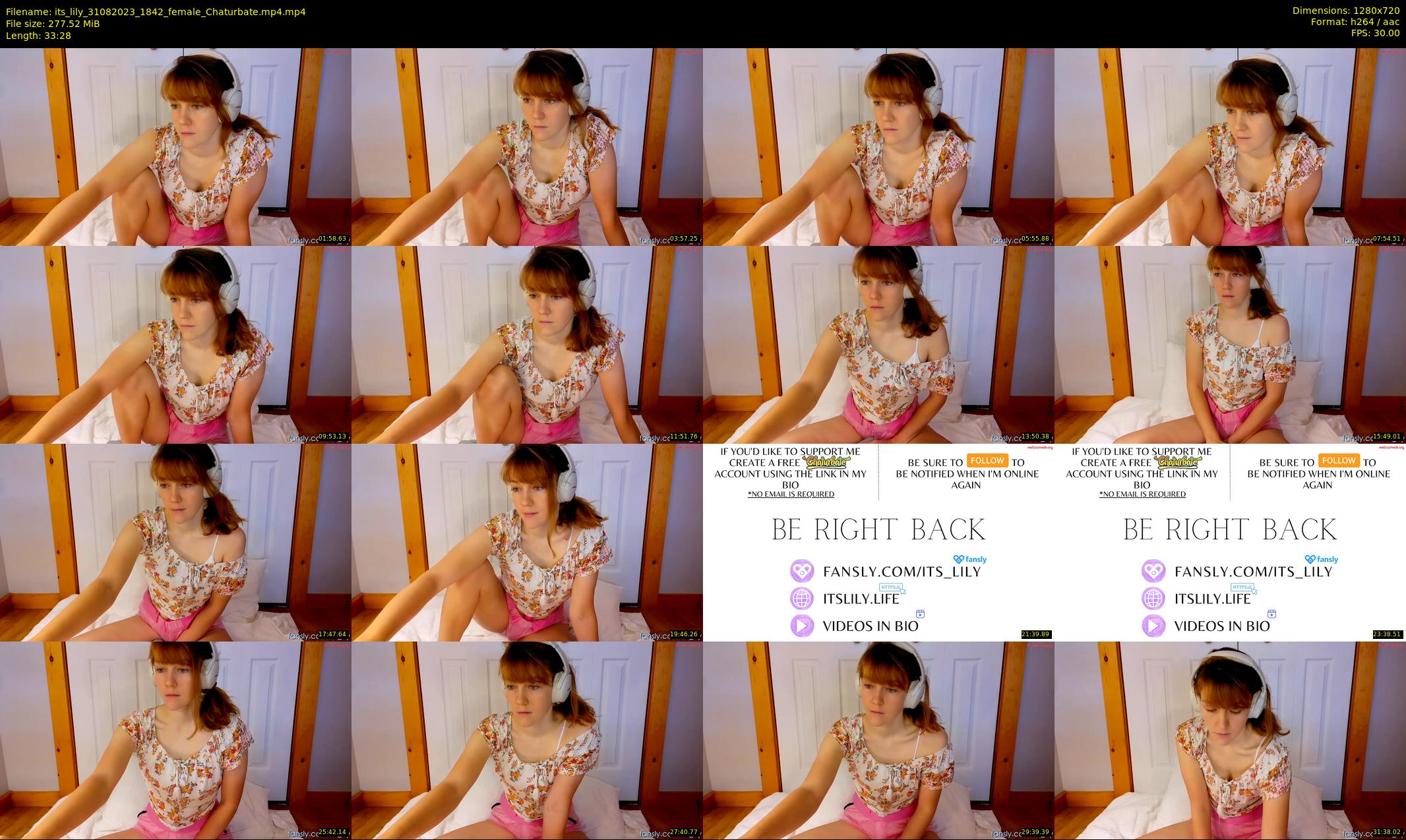 its_lily — 34 minute Chaturbate female cam show recording, 720p, Aug 31, 2023
