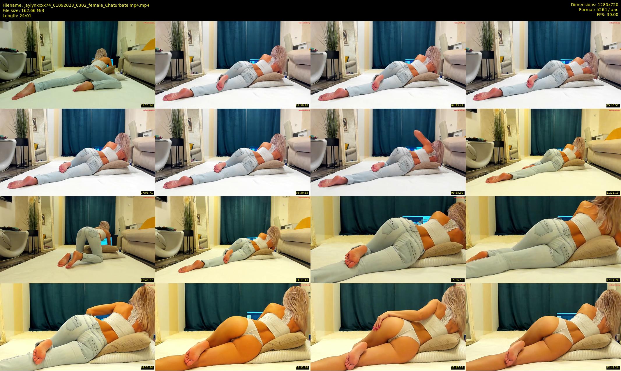 jaylynxxxx74 — 25 minute Chaturbate female cam show recording, 720p, Sep 1, 2023