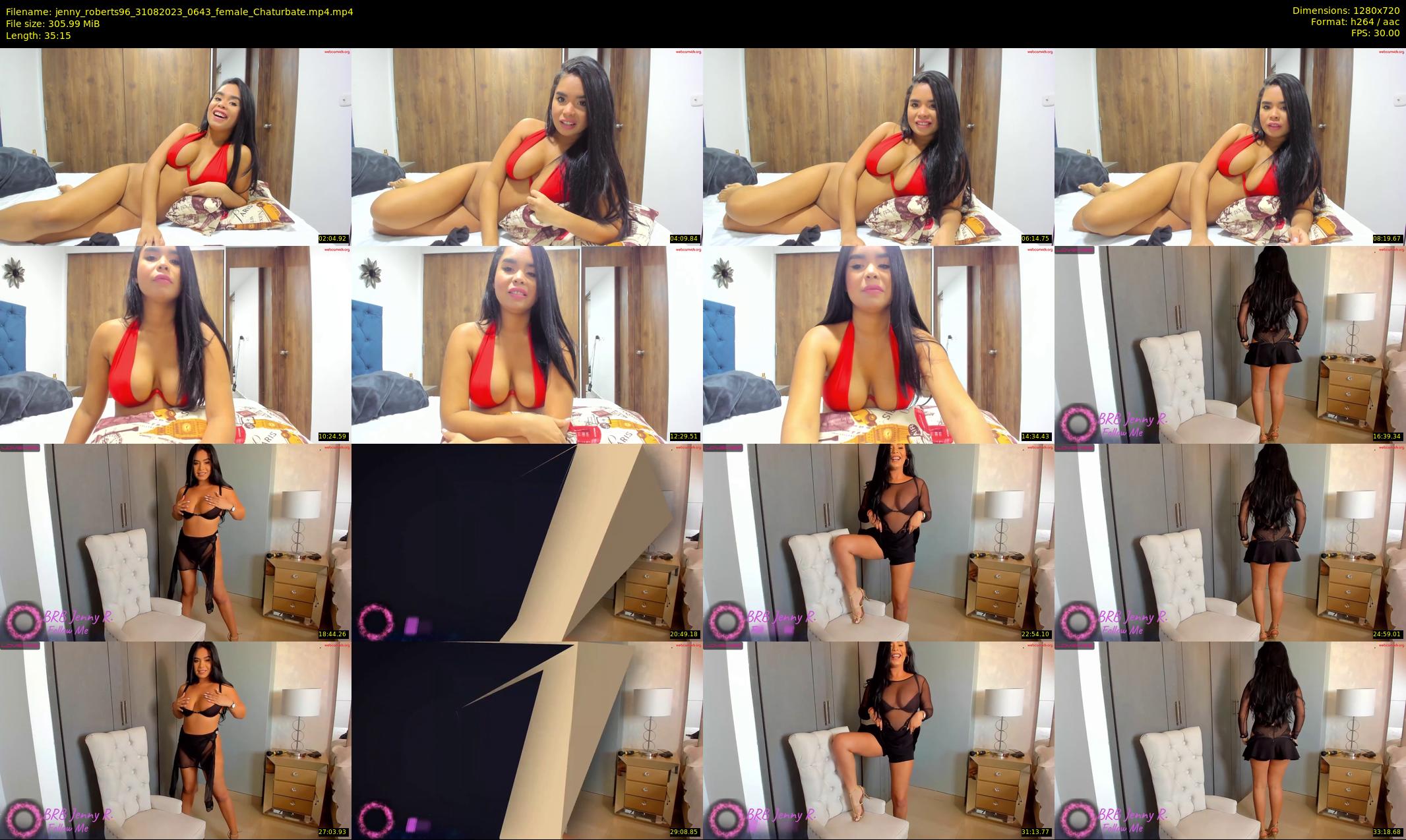 jenny_roberts96 — 36 minute Chaturbate female cam show recording, 720p, Aug 31, 2023