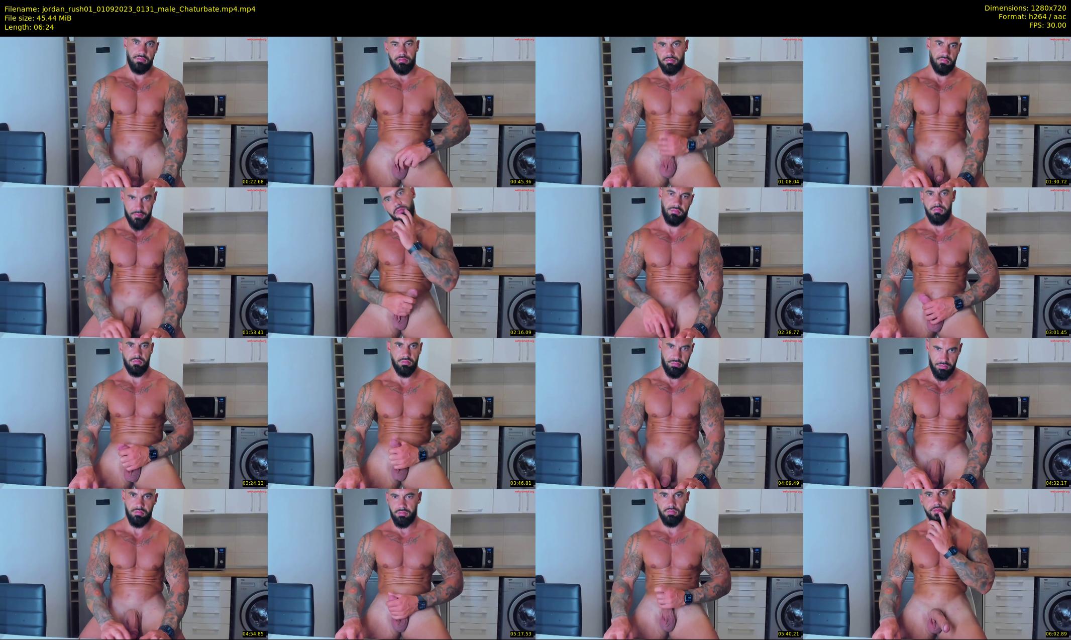 jordan_rush01 — 7 minute Chaturbate male cam show recording, 720p, Sep 1, 2023
