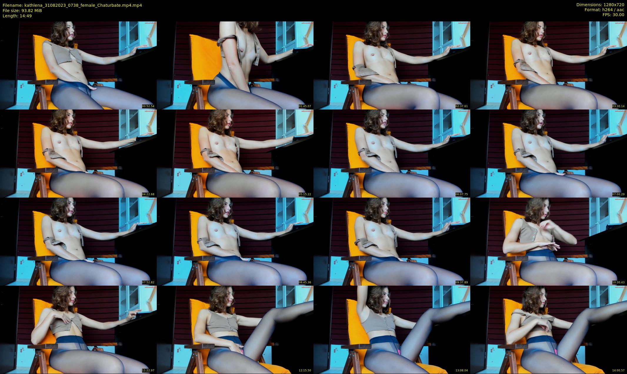 kathlena — 15 minute Chaturbate female cam show recording, 720p, Aug 31, 2023