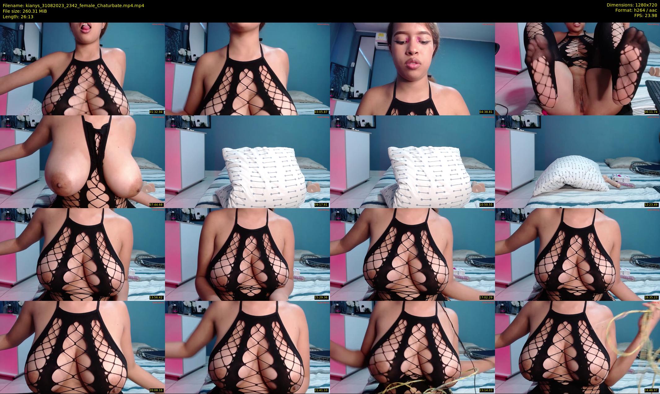kianys — 27 minute Chaturbate female cam show recording, 720p, Aug 31, 2023