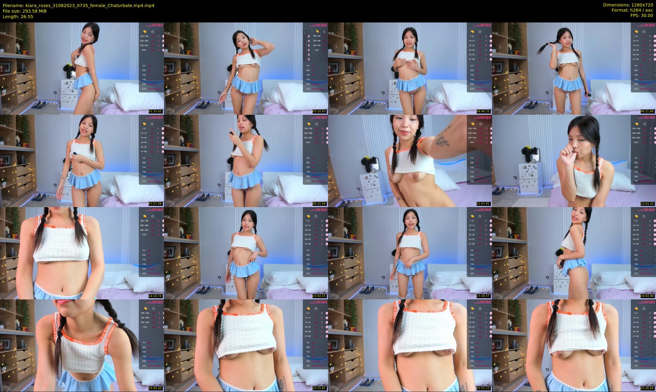kiara_roses — 27 minute Chaturbate female cam show recording, 720p, Aug 31, 2023