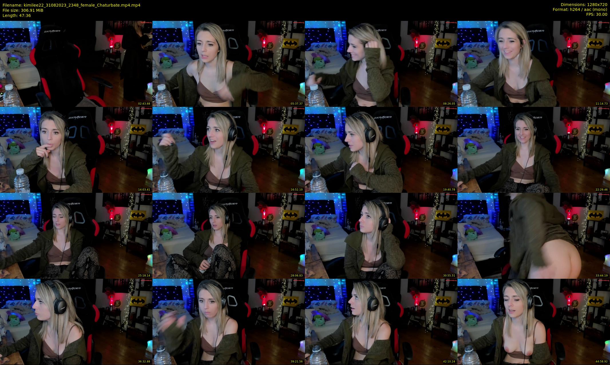 kimilee22 — 48 minute Chaturbate female cam show recording, 720p, Aug 31, 2023