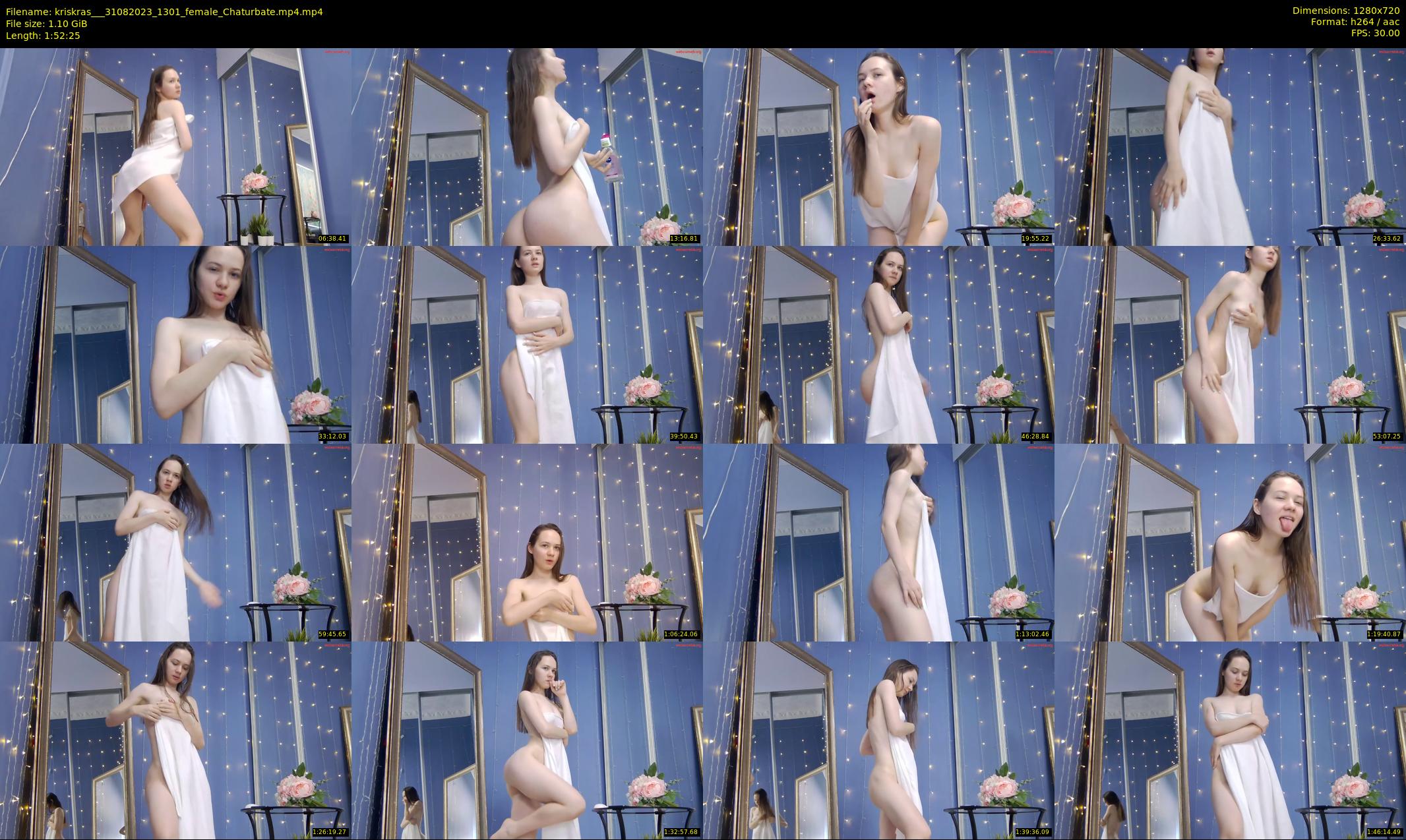 kriskras__ — 113 minute Chaturbate female cam show recording, 720p, Aug 31, 2023