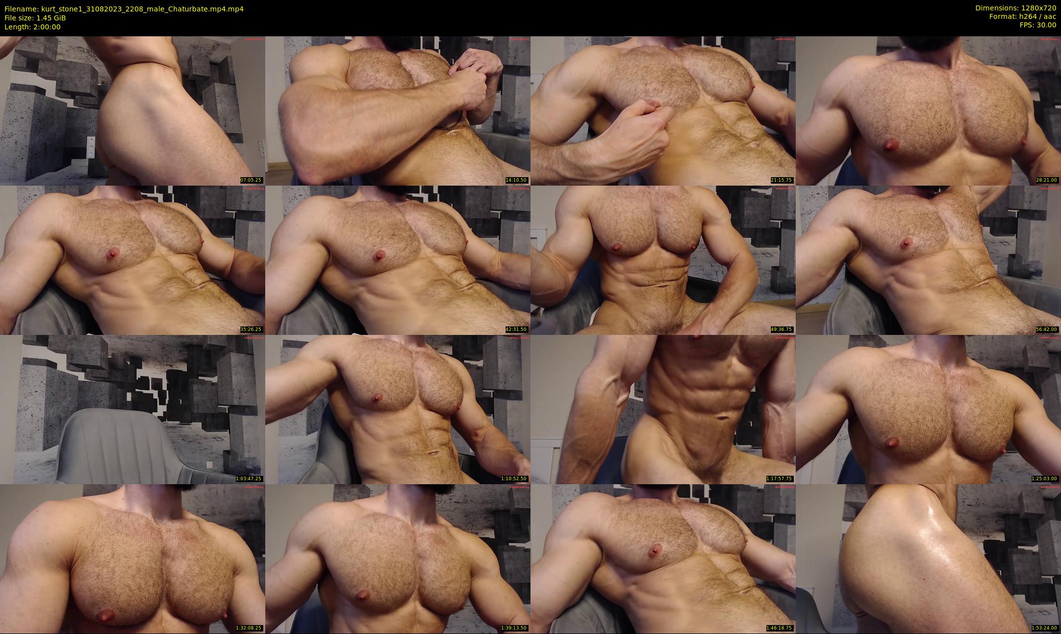 kurt_stone1 — 120 minute Chaturbate male cam show recording, 720p, Aug 31, 2023
