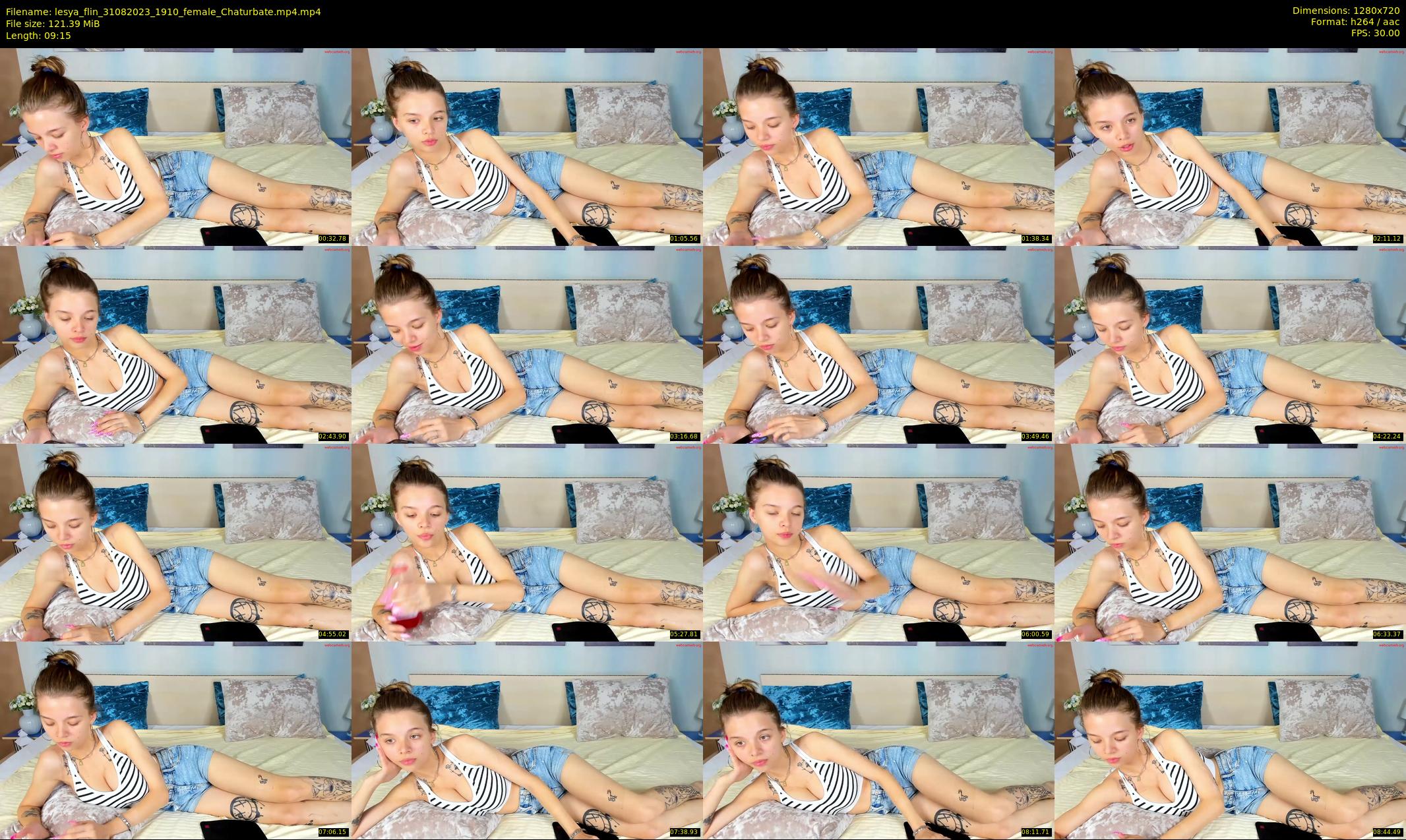 lesya_flin — 10 minute Chaturbate female cam show recording, 720p, Aug 31, 2023