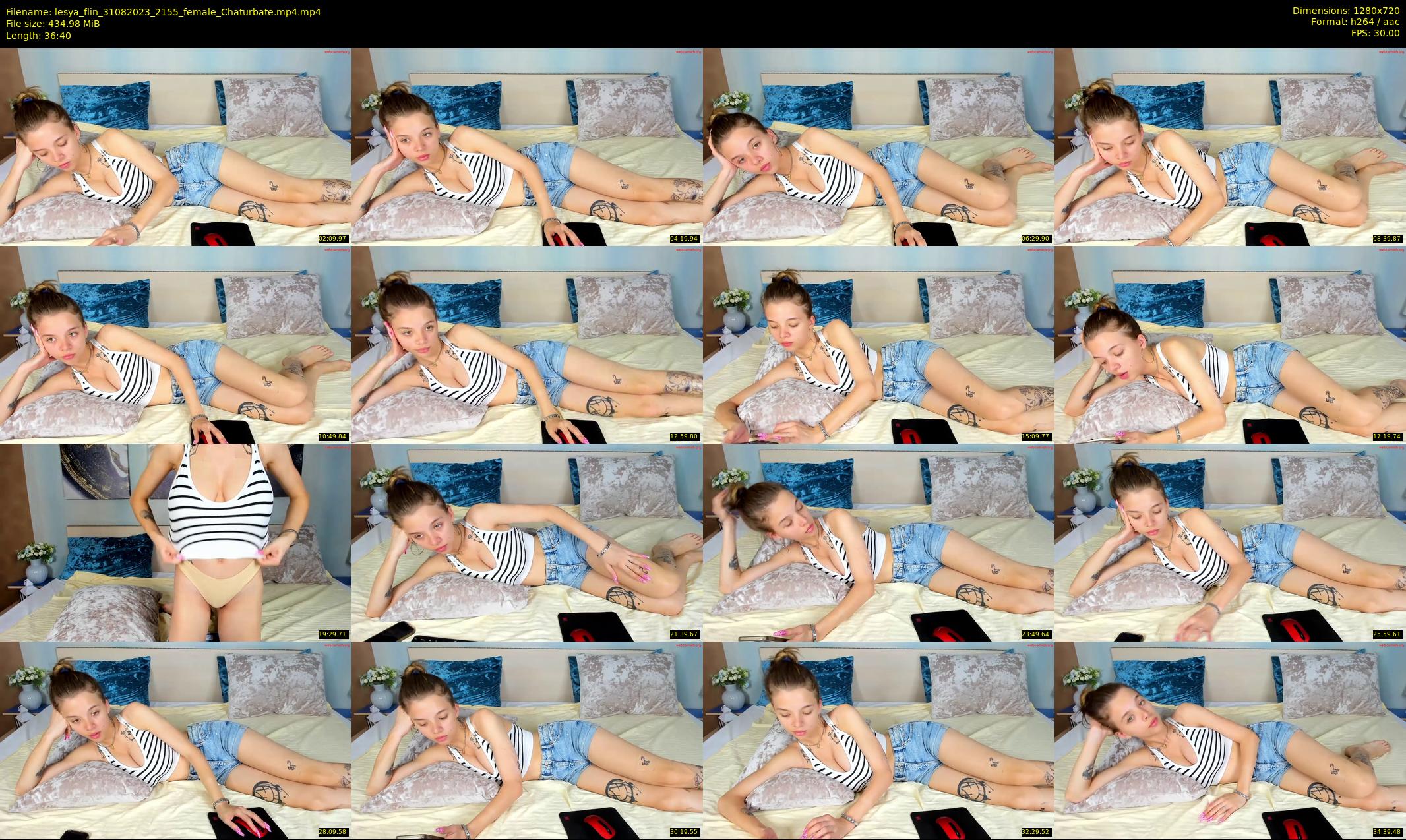 lesya_flin — 37 minute Chaturbate female cam show recording, 720p, Aug 31, 2023