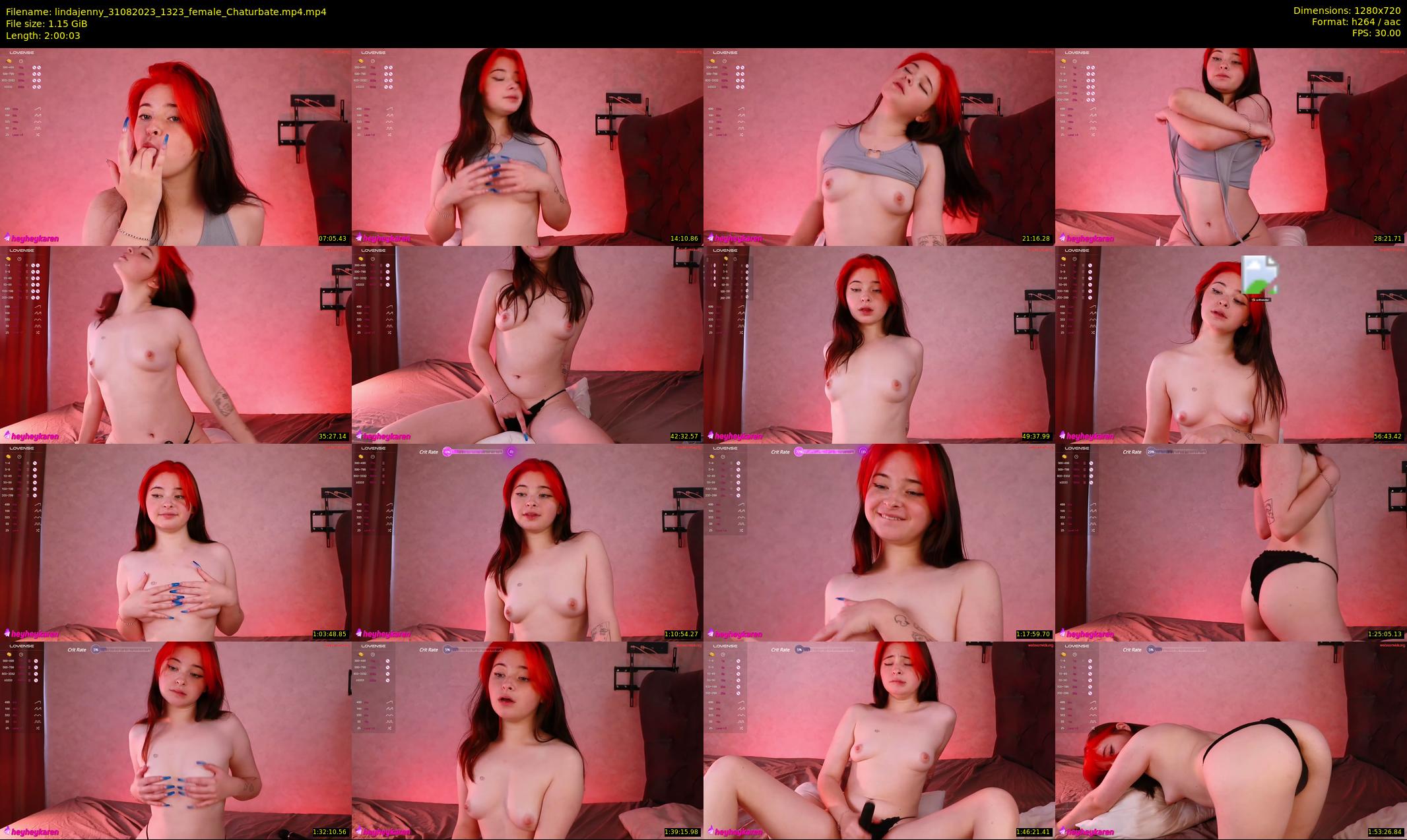 lindajenny — 121 minute Chaturbate couple cam show recording, 720p, Aug 31, 2023