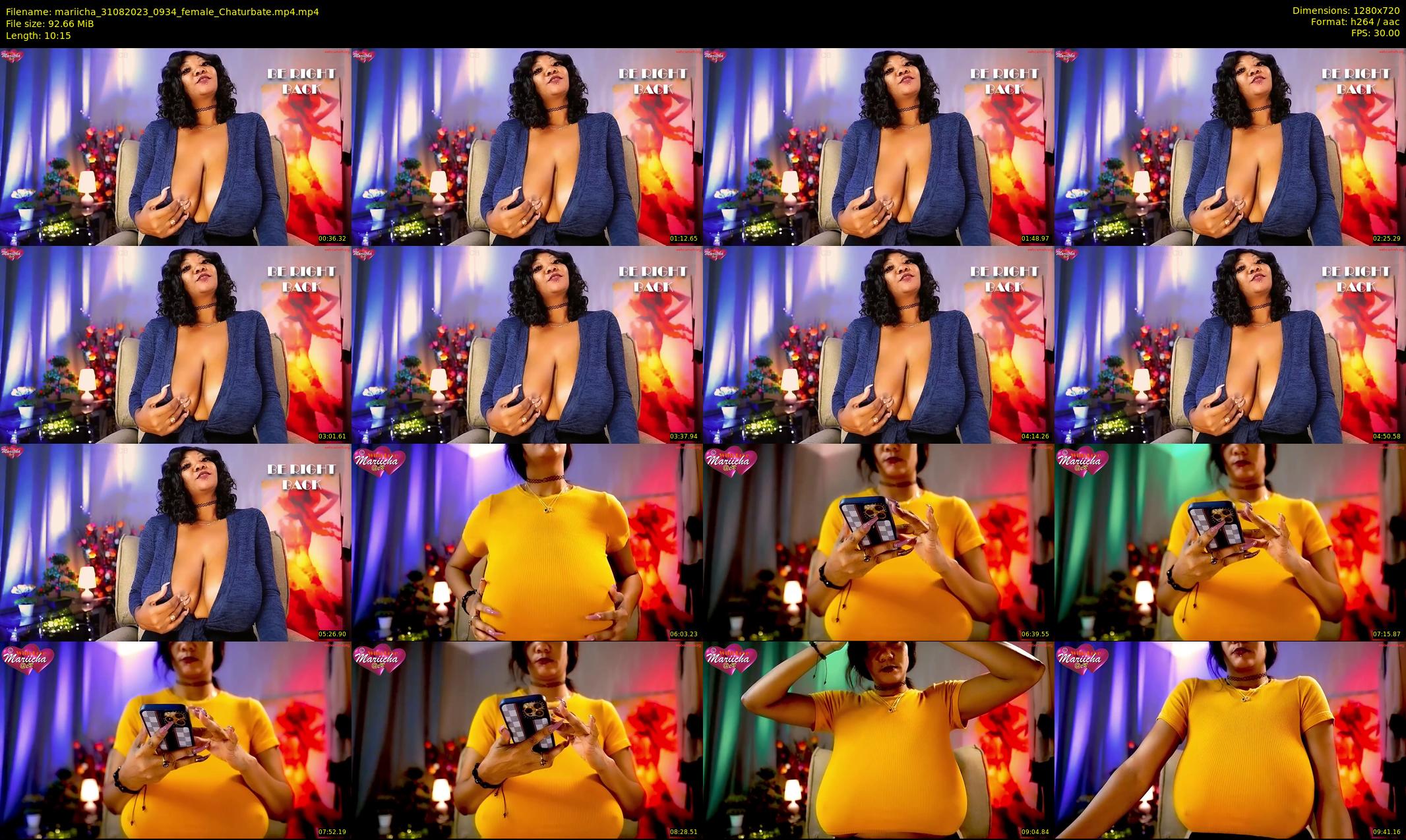 mariicha — 11 minute Chaturbate female cam show recording, 720p, Aug 31, 2023