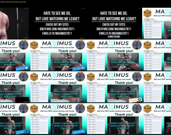 maximus_787 — 3 minute Chaturbate male cam show recording, 720p, Sep 1, 2023
