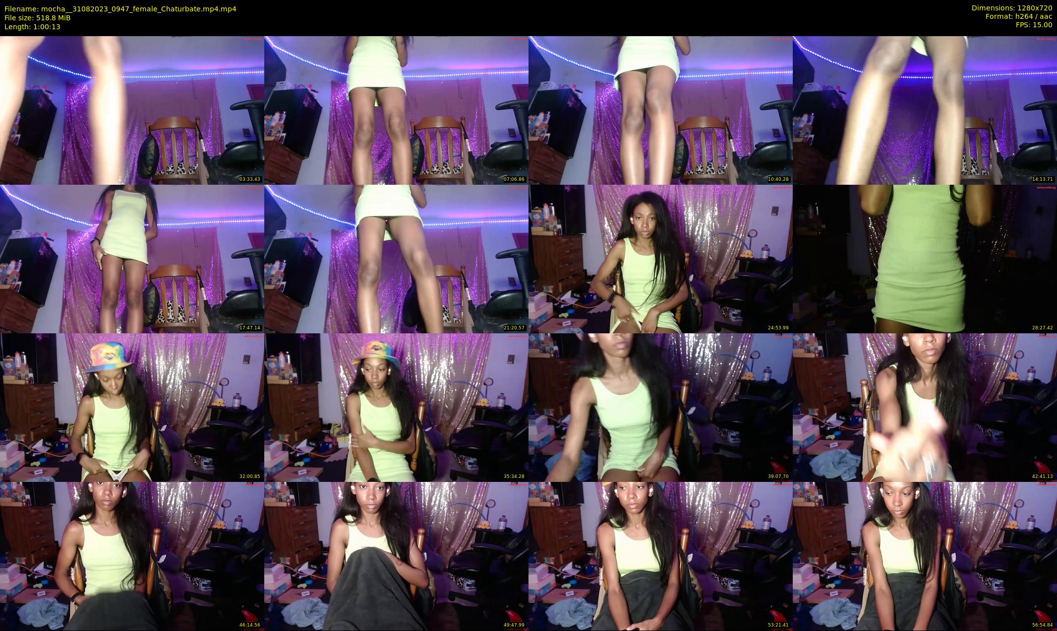 mocha_ — 61 minute Chaturbate female cam show recording, 720p, Aug 31, 2023