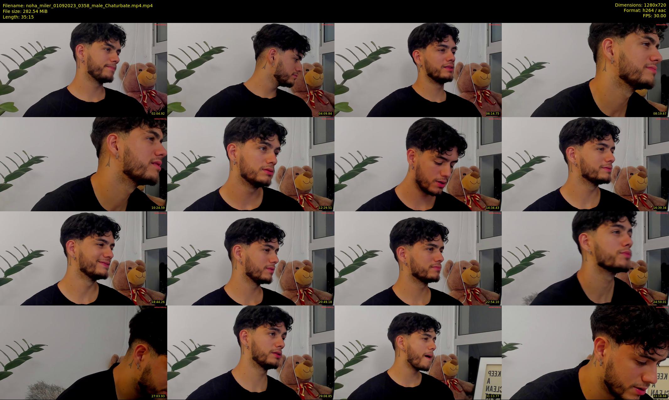 noha_miler — 36 minute Chaturbate male cam show recording, 720p, Sep 1, 2023