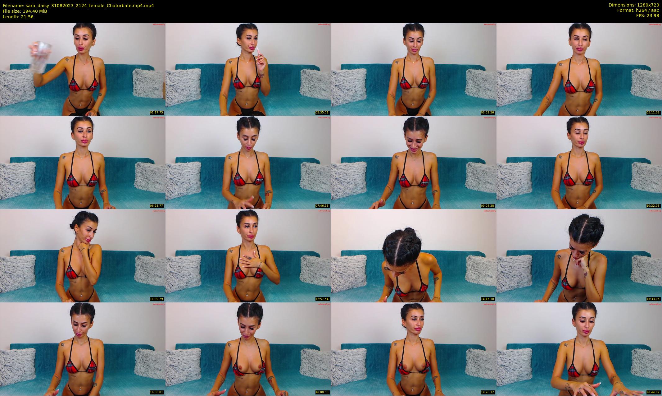sara_daisy — 22 minute Chaturbate female cam show recording, 720p, Aug 31, 2023