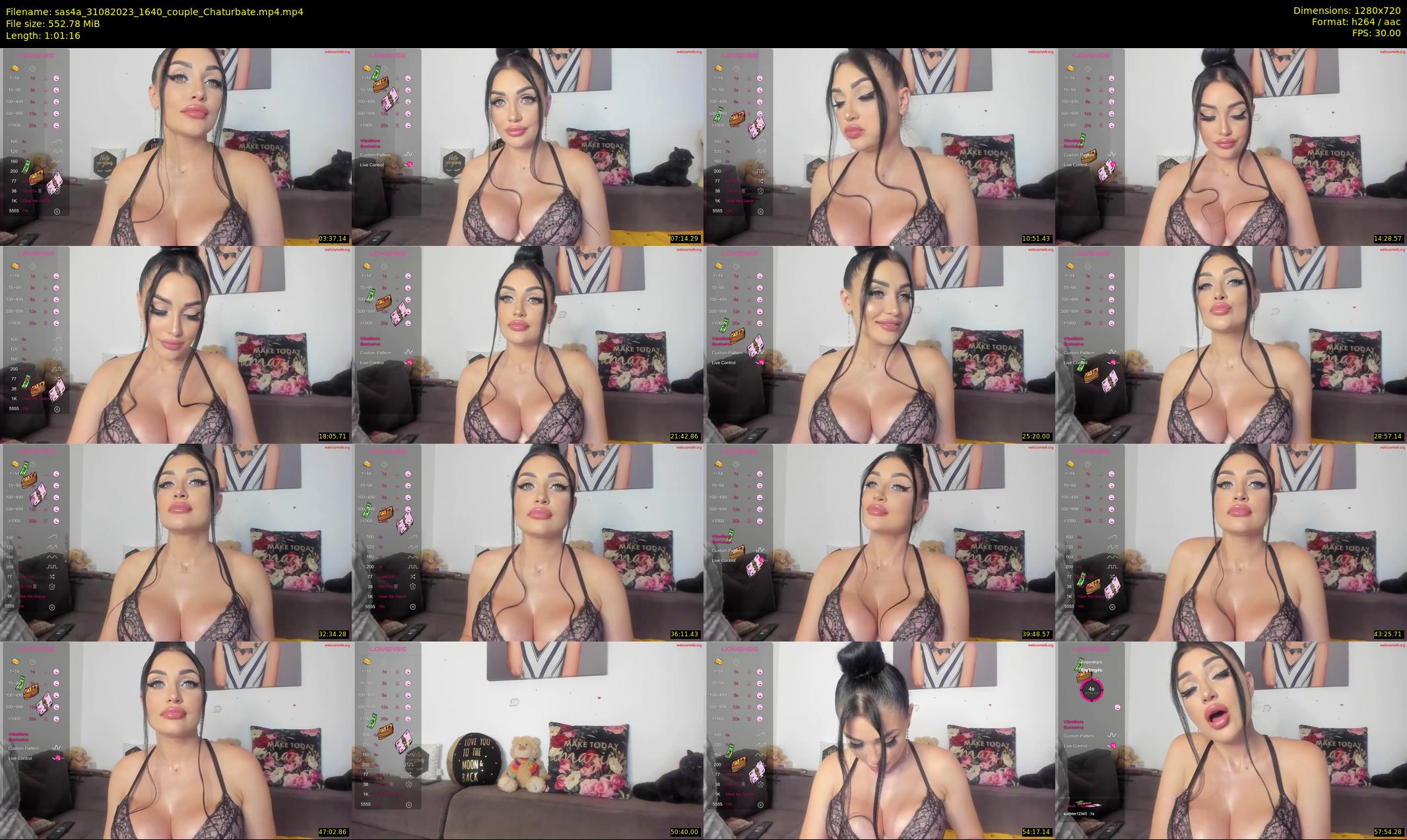 sas4a — 62 minute Chaturbate female cam show recording, 720p, Aug 31, 2023