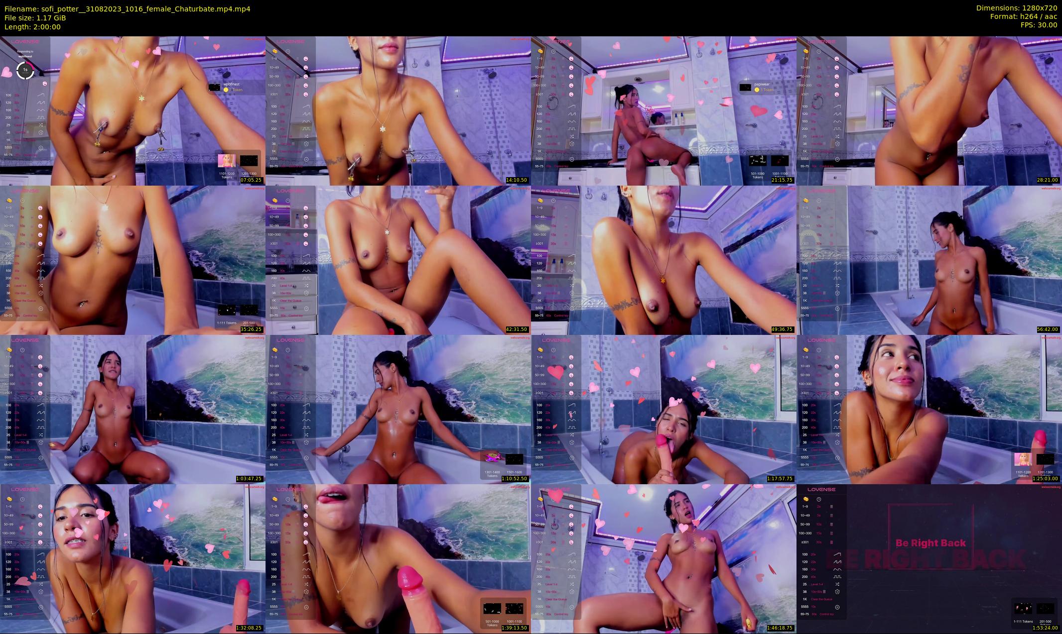 sofi_potter_ — 120 minute Chaturbate female cam show recording, 720p, Aug 31, 2023