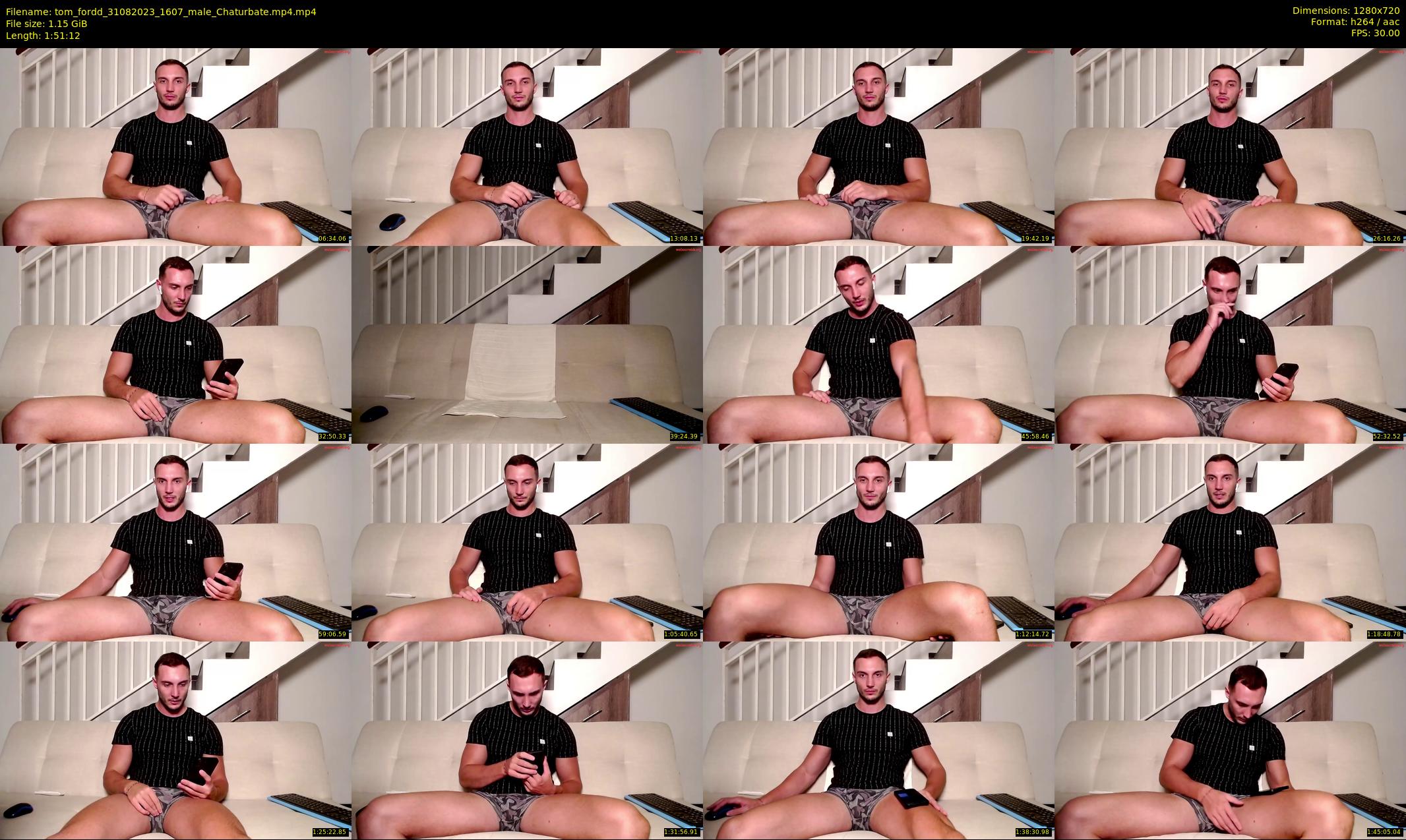 tom_fordd — 112 minute Chaturbate male cam show recording, 720p, Aug 31, 2023