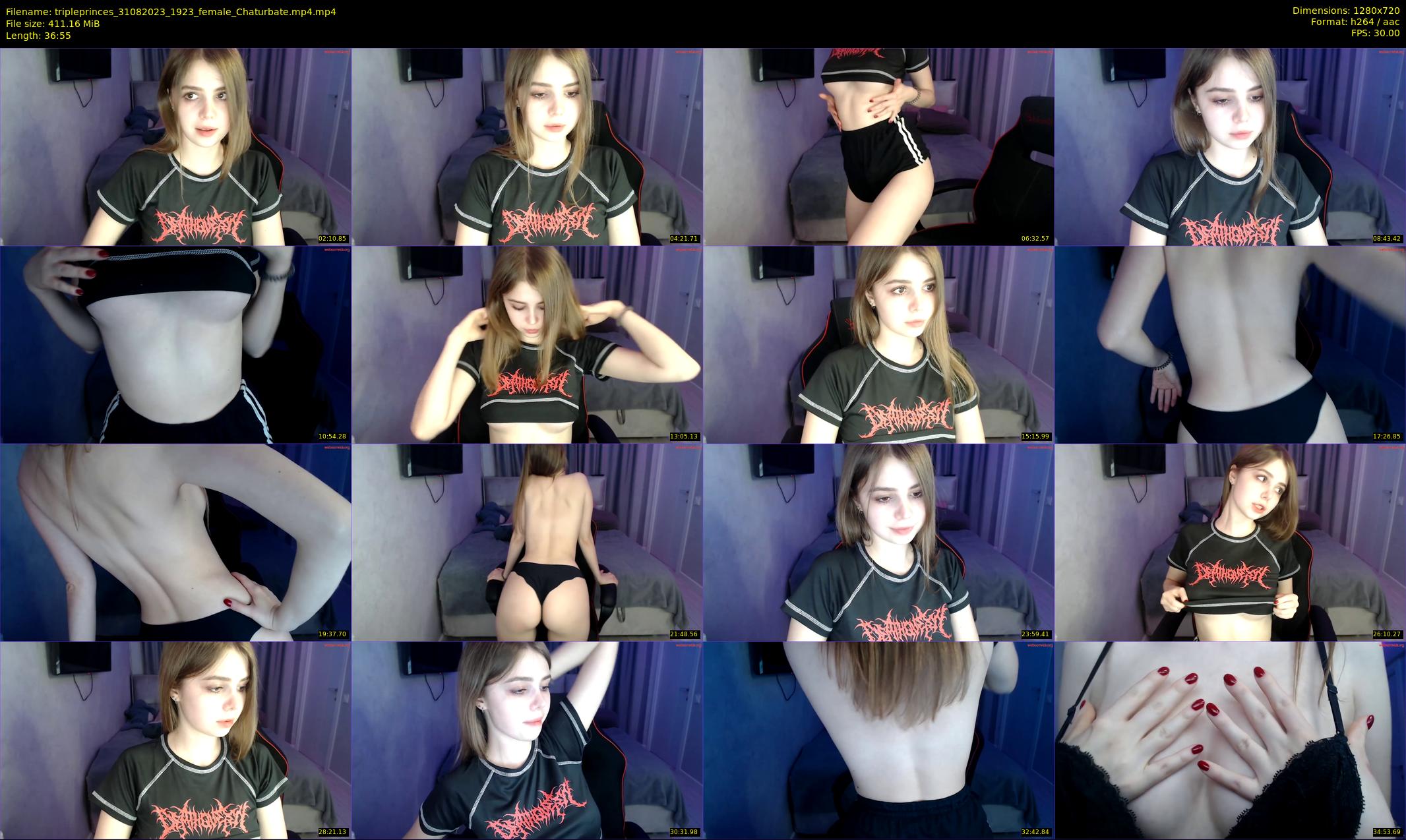 tripleprinces — 37 minute Chaturbate female cam show recording, 720p, Aug 31, 2023