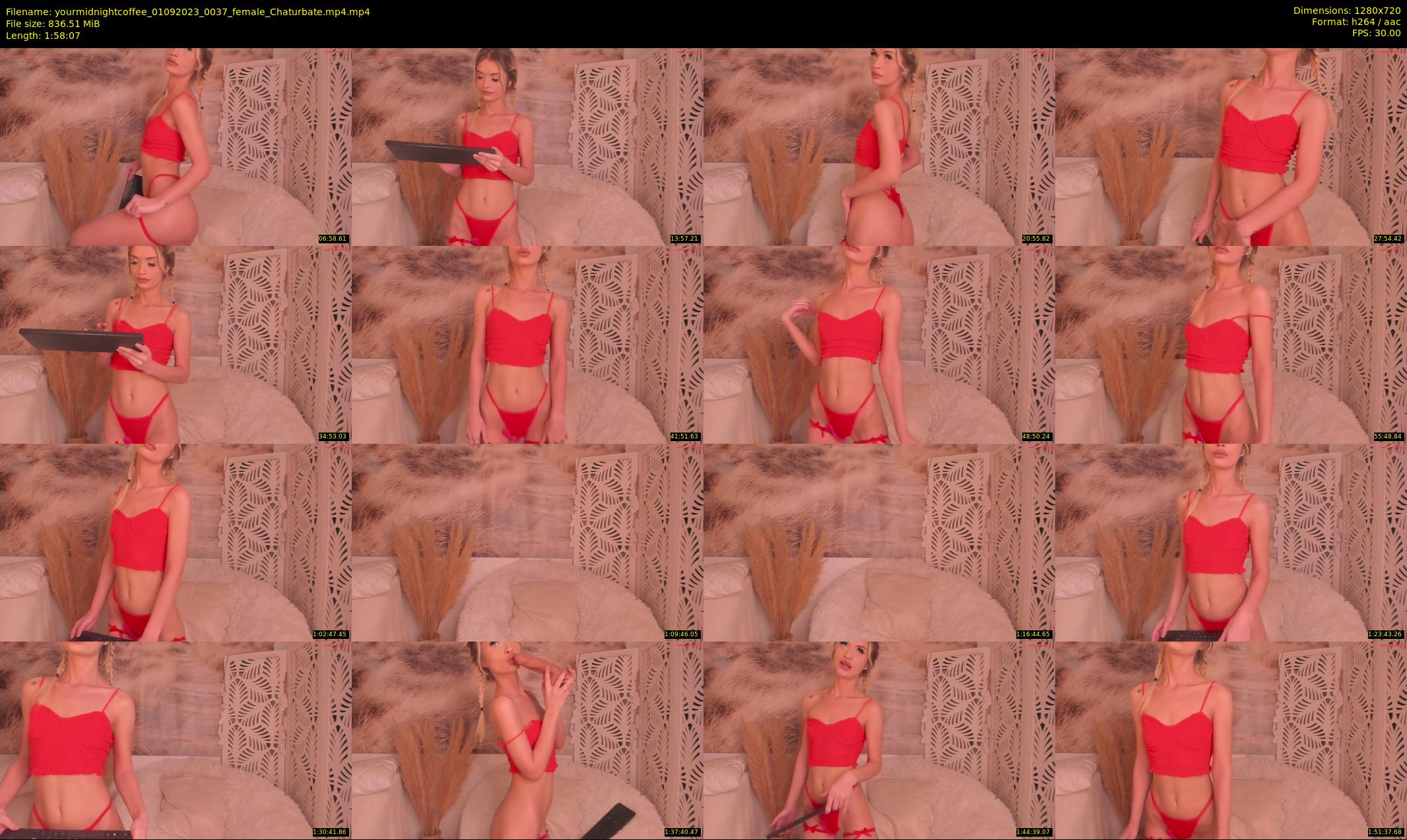 yourmidnightcoffee — 119 minute Chaturbate female cam show recording, 720p, Sep 1, 2023