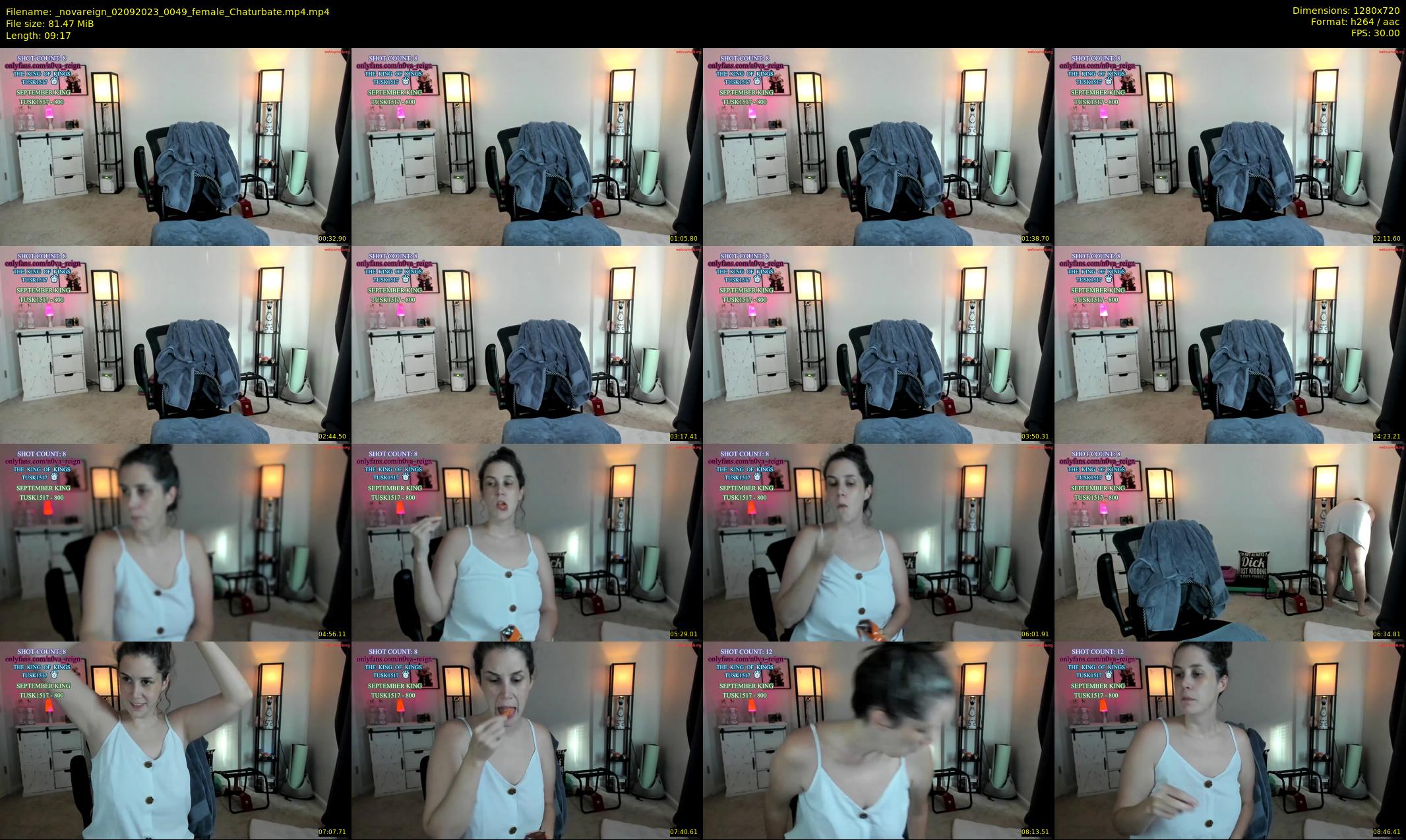 _novareign — 10 minute Chaturbate female cam show recording, 720p, Sep 2, 2023