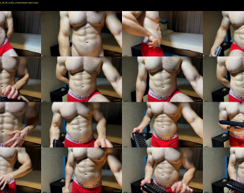 adam_muscle_ — 31 minute Chaturbate male cam show recording, 720p, Sep 2, 2023