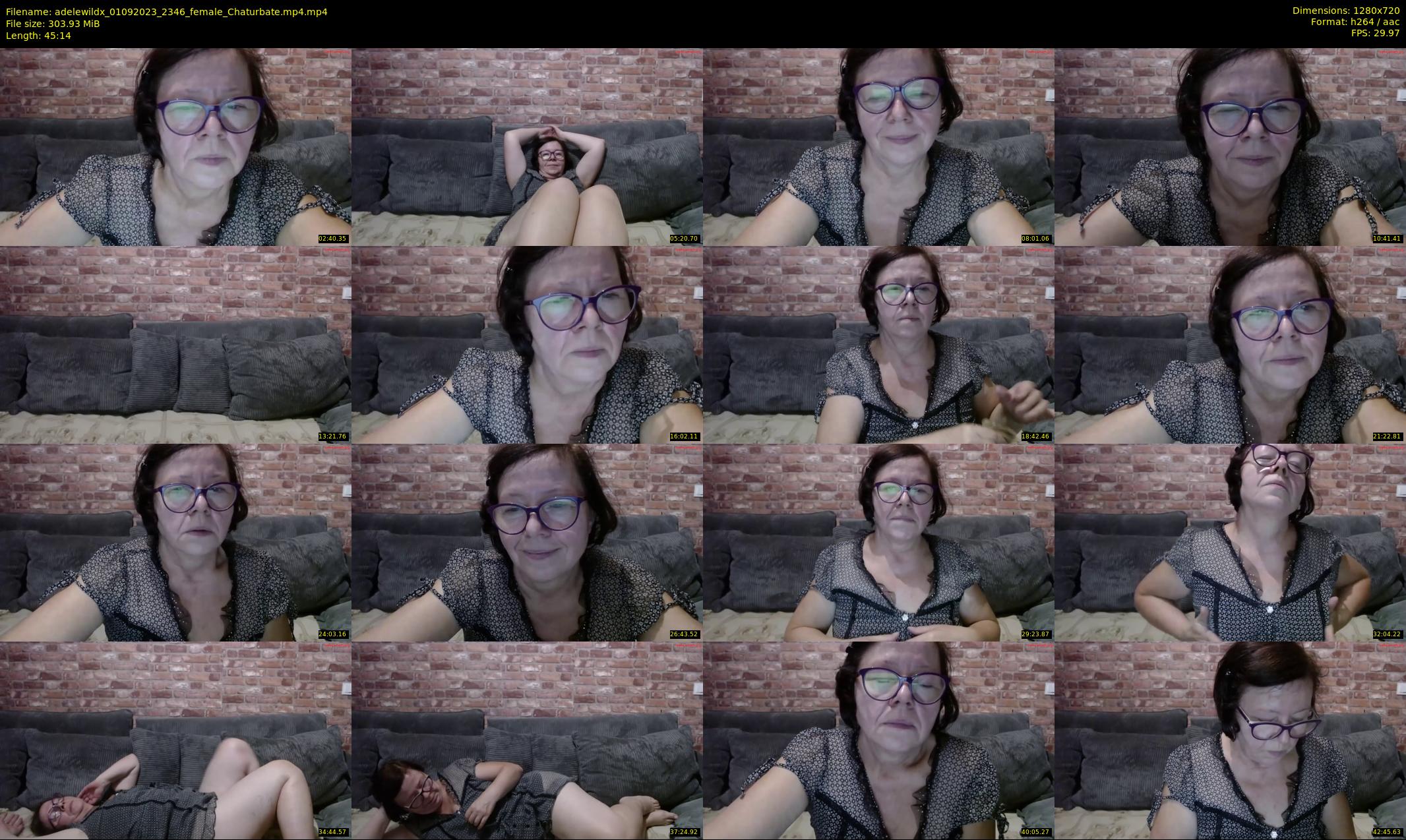 adelewildx — 46 minute Chaturbate female cam show recording, 720p, Sep 1, 2023