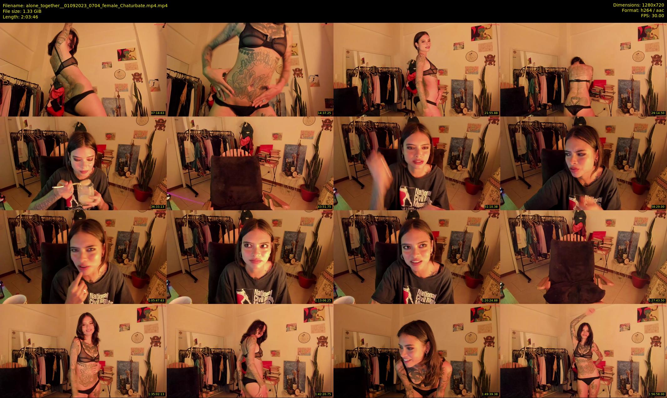 alone_together_ — 124 minute Chaturbate female cam show recording, 720p, Sep 1, 2023