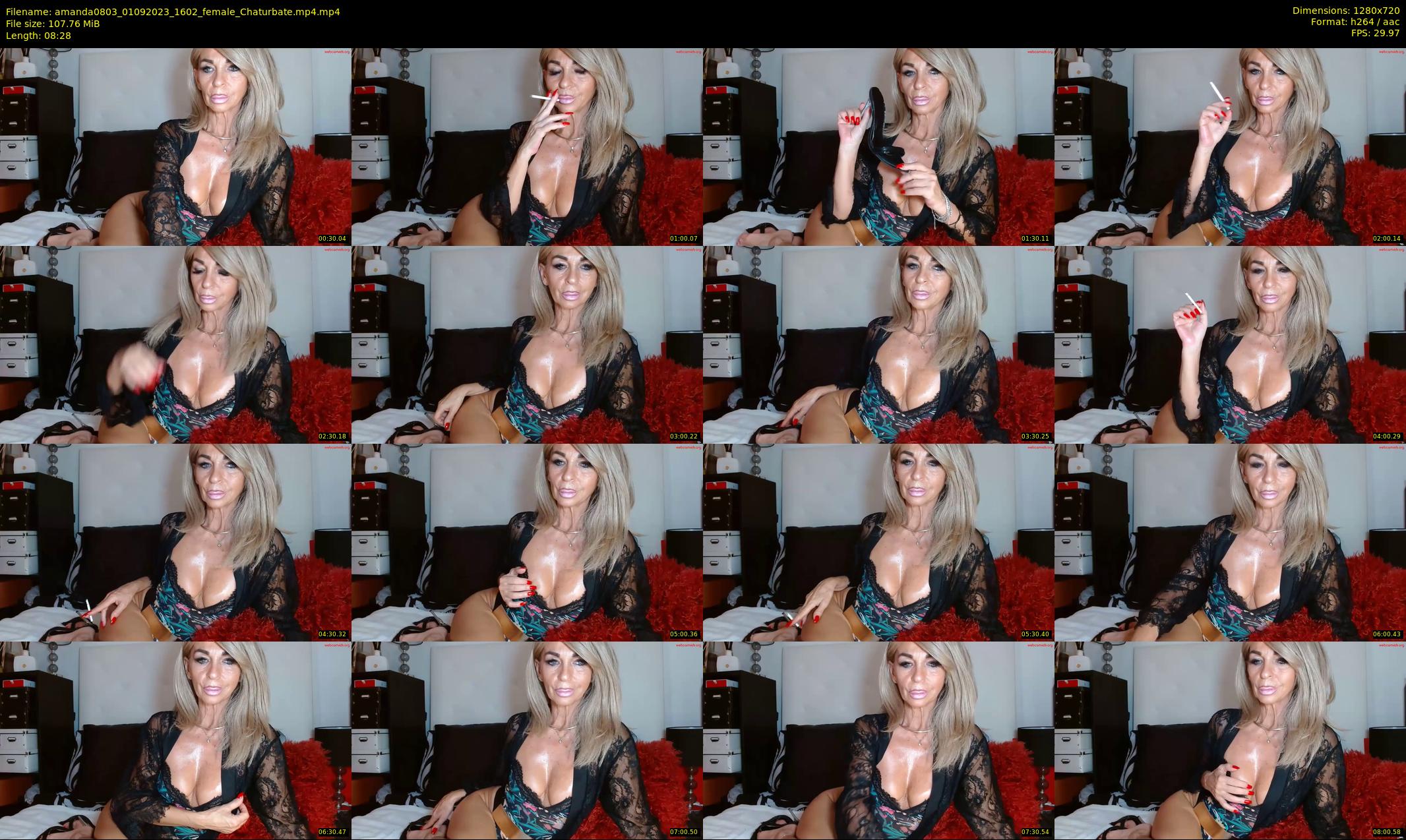 amanda0803 — 9 minute Chaturbate female cam show recording, 720p, Sep 1, 2023