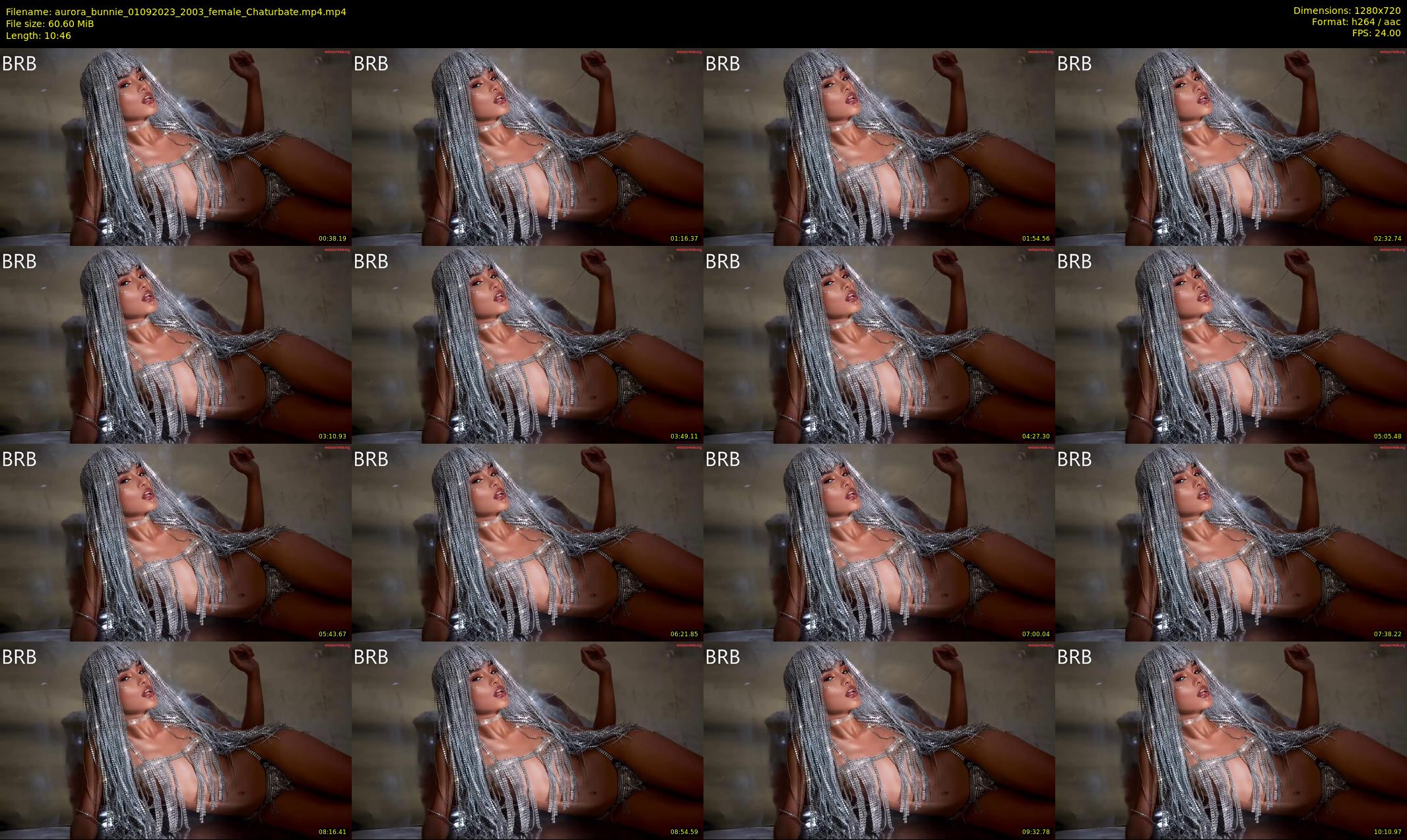 aurora_bunnie — 11 minute Chaturbate female cam show recording, 720p, Sep 1, 2023