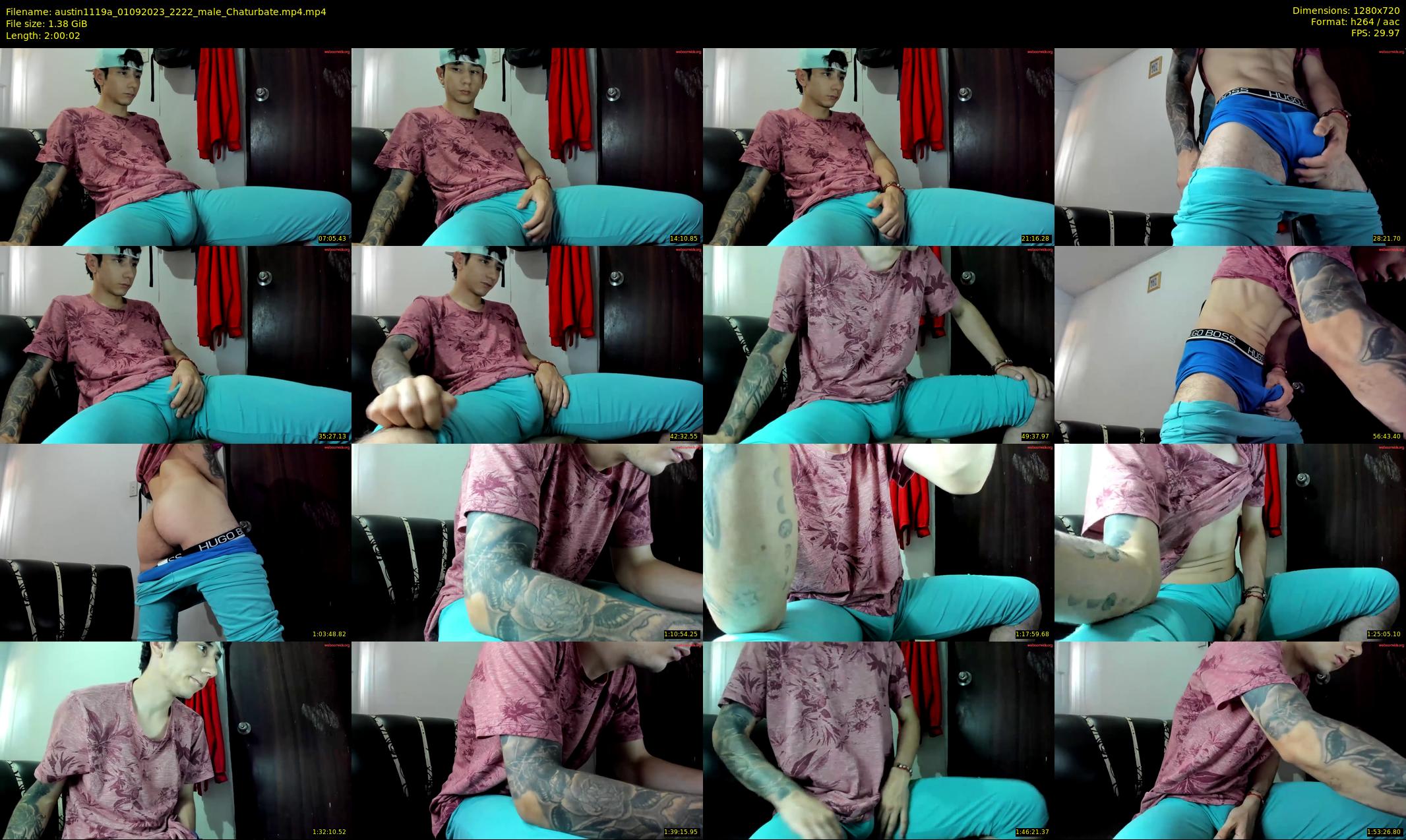 austin1119a — 121 minute Chaturbate male cam show recording, 720p, Sep 1, 2023