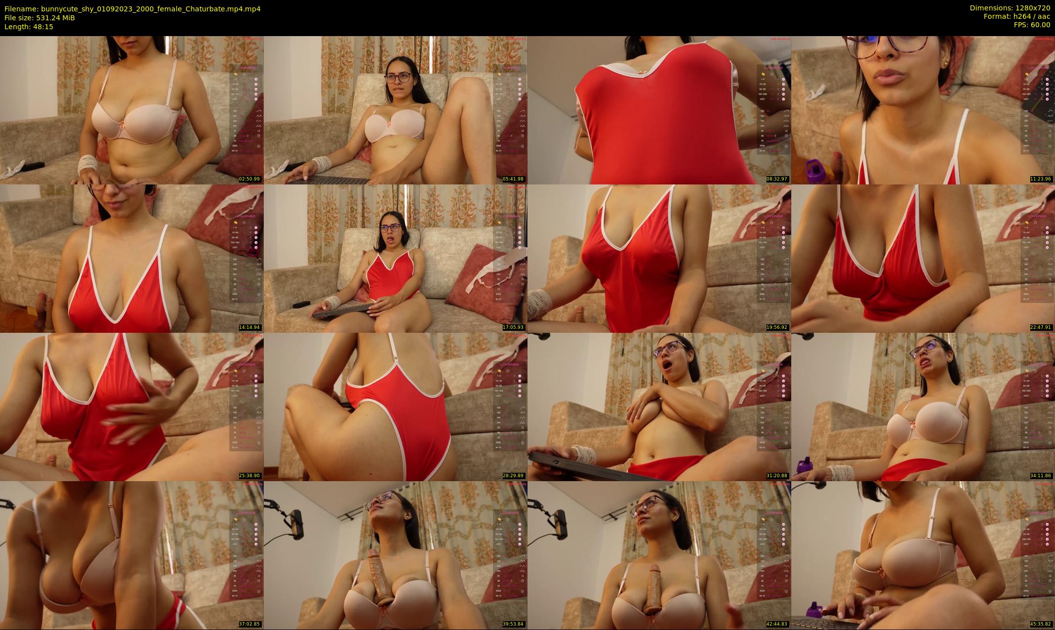 bunnycute_shy — 49 minute Chaturbate female cam show recording, 720p, Sep 1, 2023