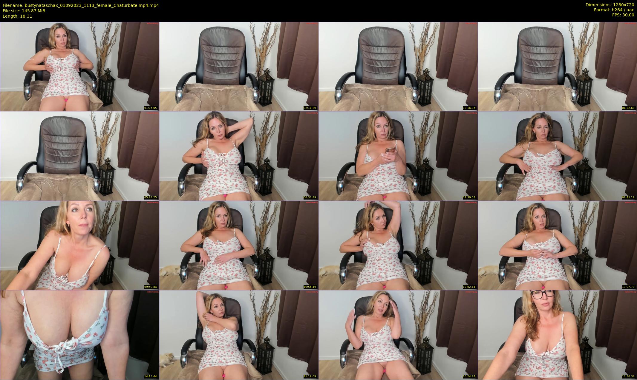bustynataschax — 19 minute Chaturbate female cam show recording, 720p, Sep 1, 2023