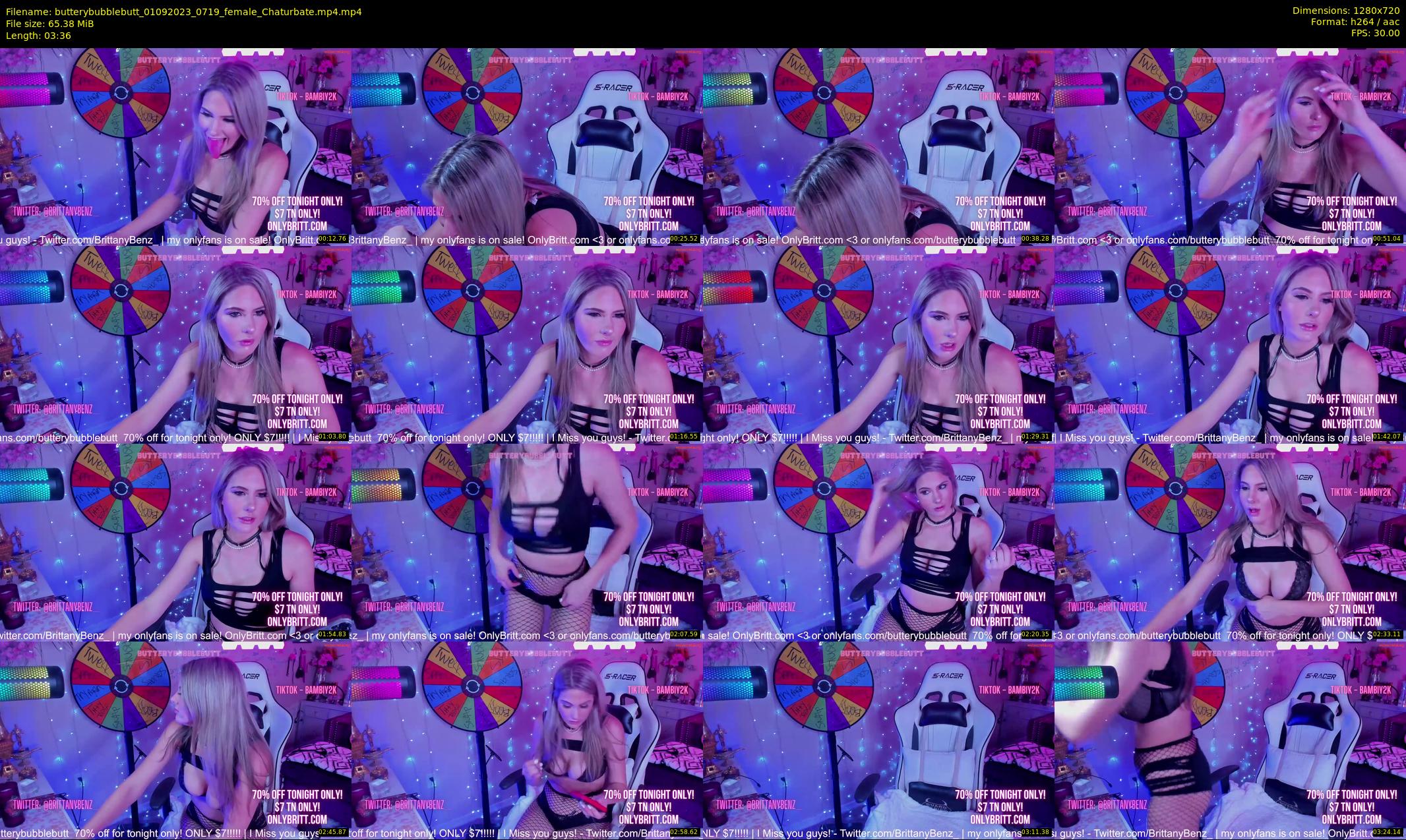 butterybubblebutt — 4 minute Chaturbate couple cam show recording, 720p, Sep 1, 2023