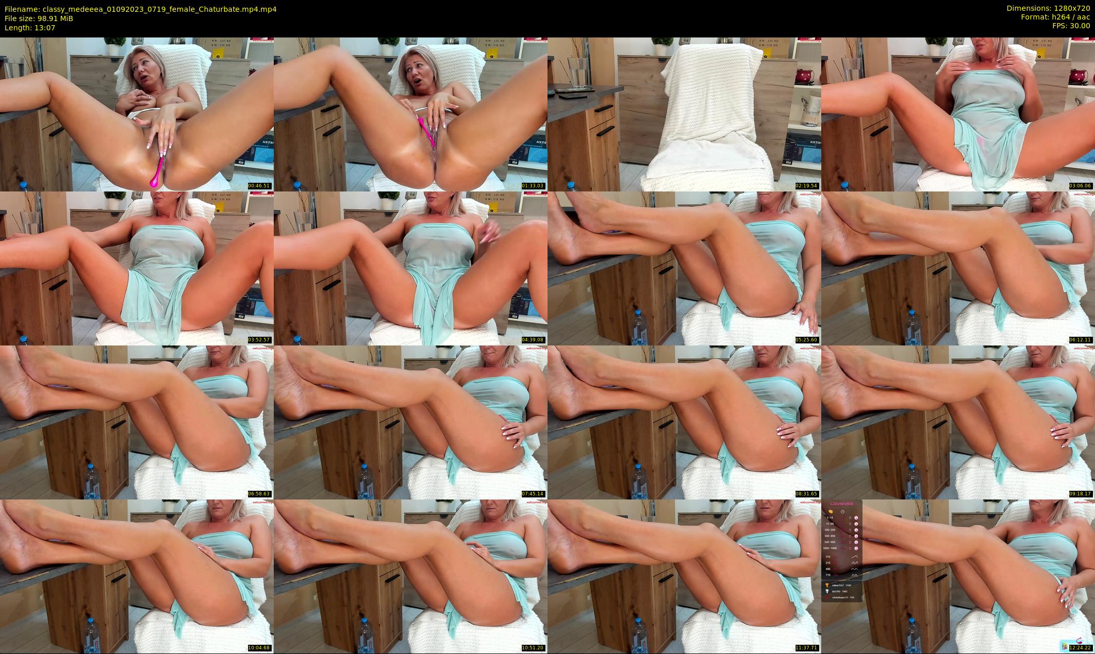 classy_medeeea — 14 minute Chaturbate female cam show recording, 720p, Sep 1, 2023