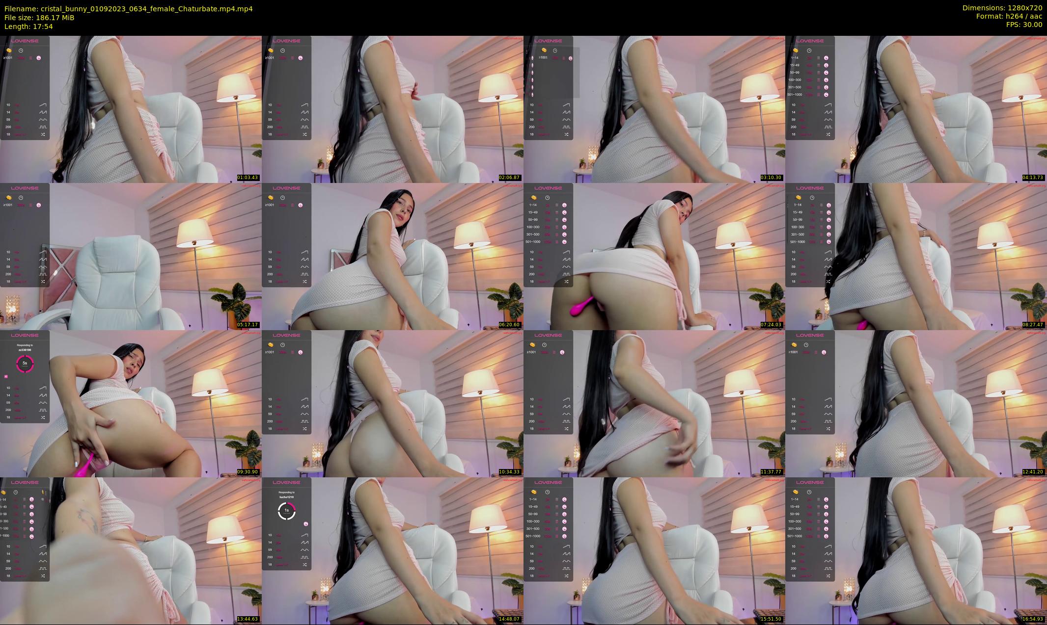 cristal_bunny — 18 minute Chaturbate female cam show recording, 720p, Sep 1, 2023