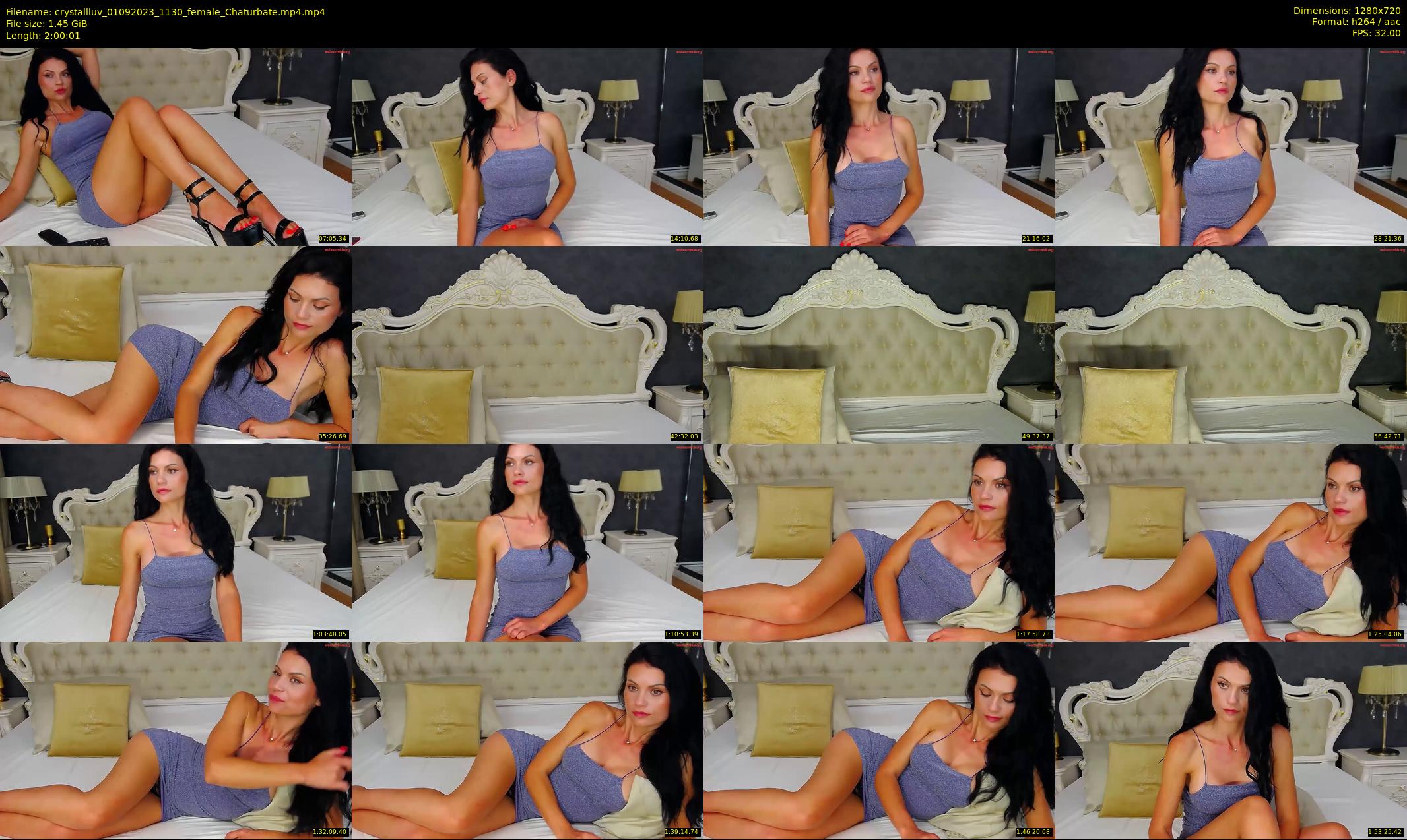 crystallluv — 121 minute Chaturbate female cam show recording, 720p, Sep 1, 2023