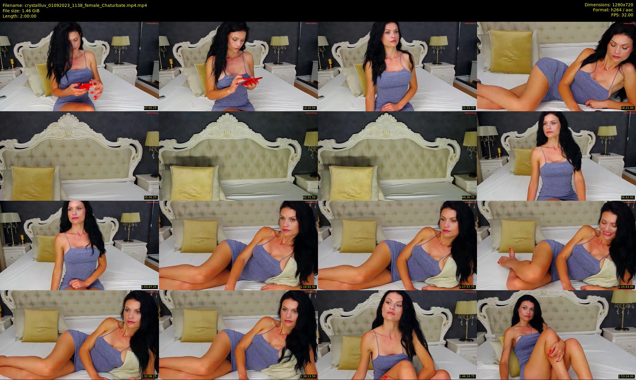 crystallluv — 120 minute Chaturbate female cam show recording, 720p, Sep 1, 2023