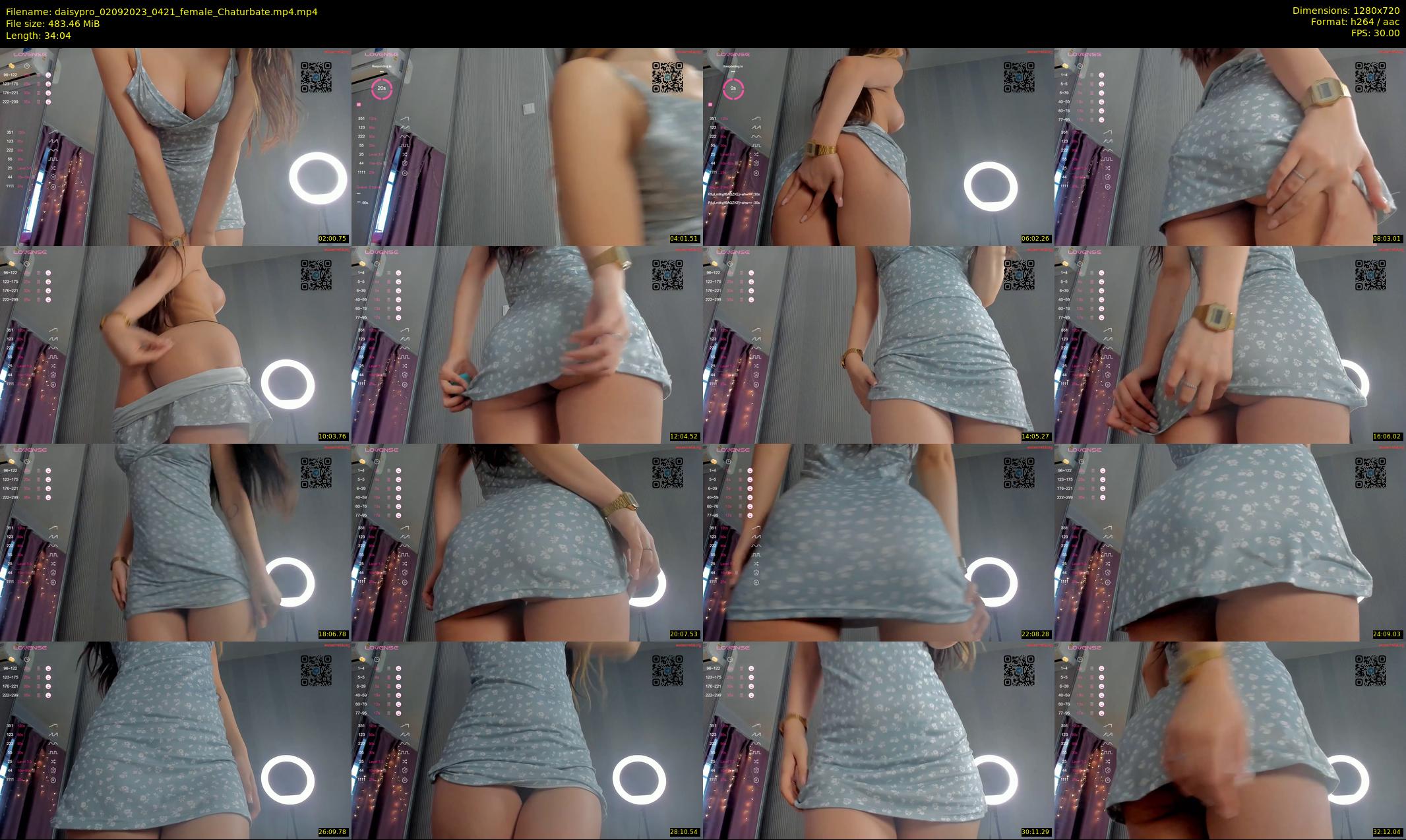 daisypro — 35 minute Chaturbate couple cam show recording, 720p, Sep 2, 2023