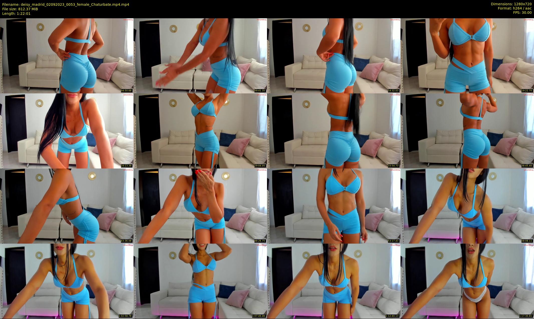 deisy_madrid — 83 minute Chaturbate female cam show recording, 720p, Sep 2, 2023