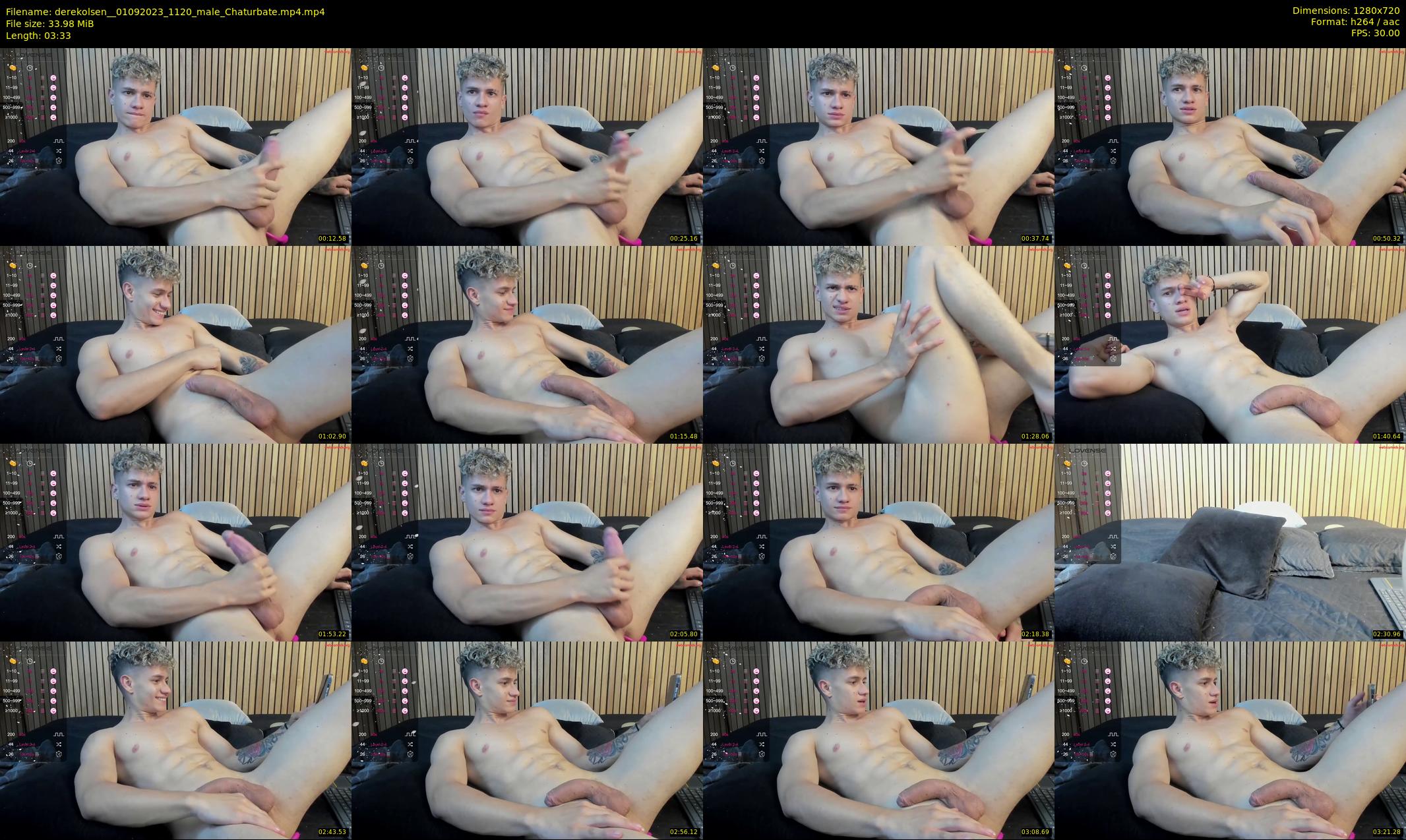 derekolsen_ — 4 minute Chaturbate male cam show recording, 720p, Sep 1, 2023