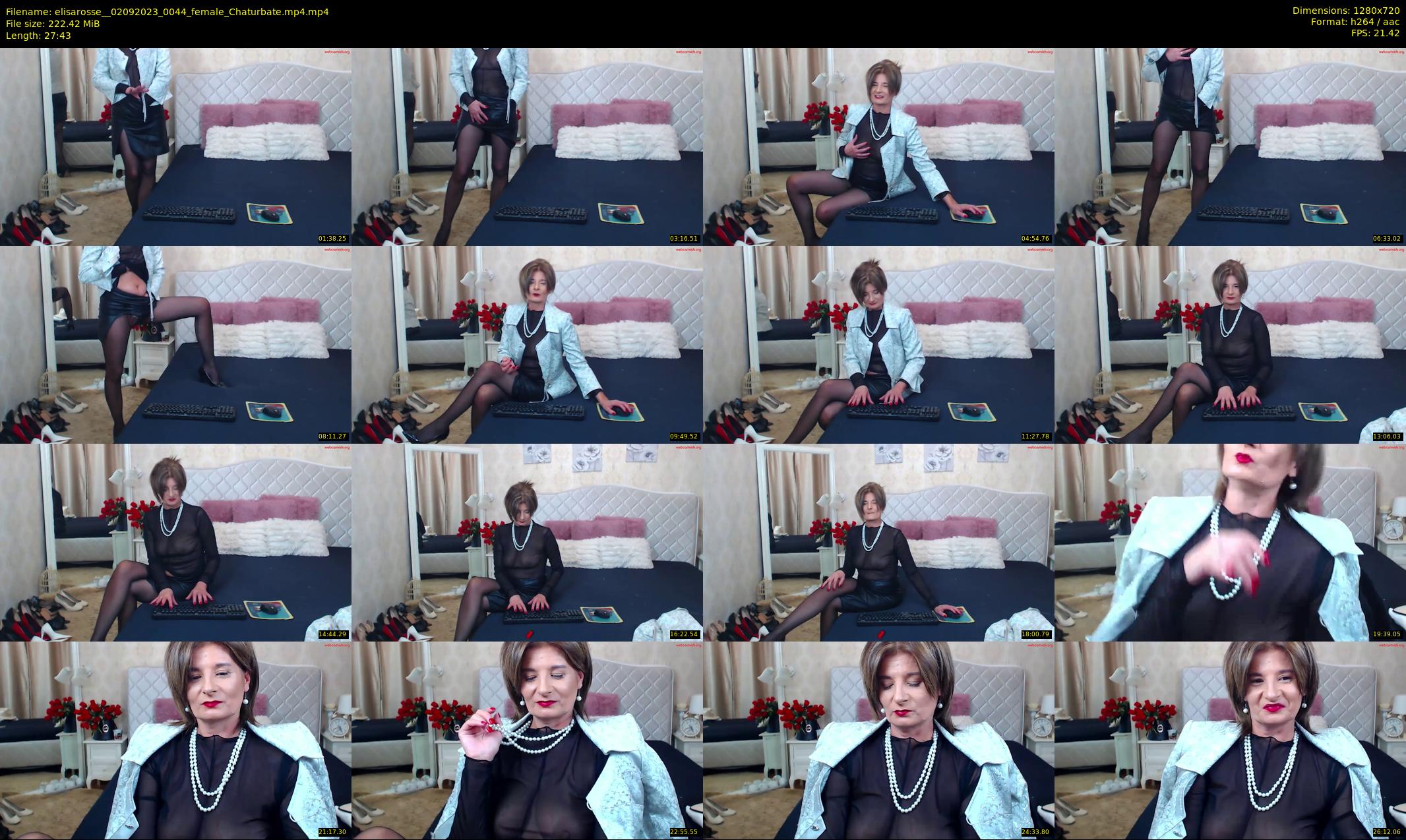 elisarosse_ — 28 minute Chaturbate female cam show recording, 720p, Sep 2, 2023