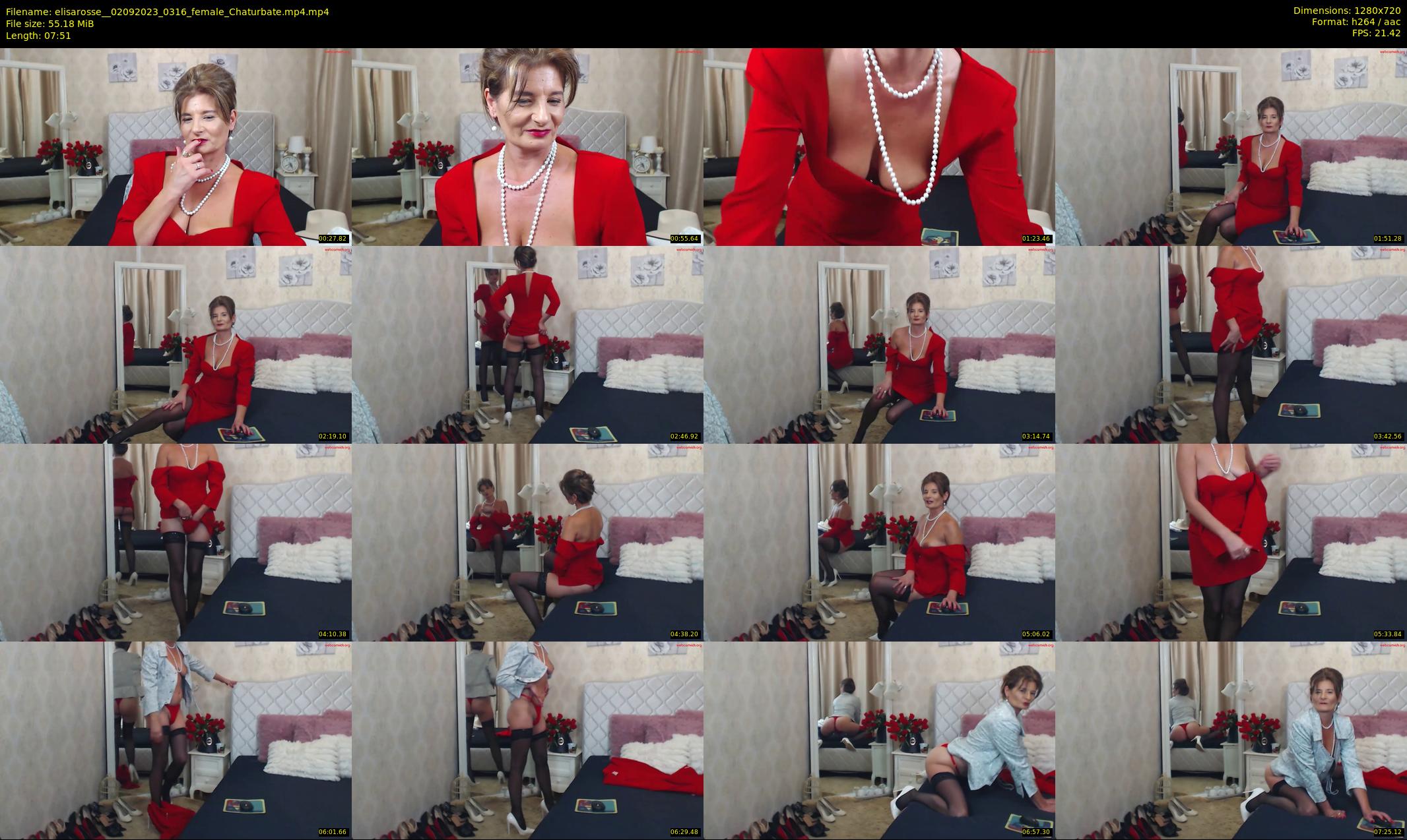 elisarosse_ — 8 minute Chaturbate female cam show recording, 720p, Sep 2, 2023