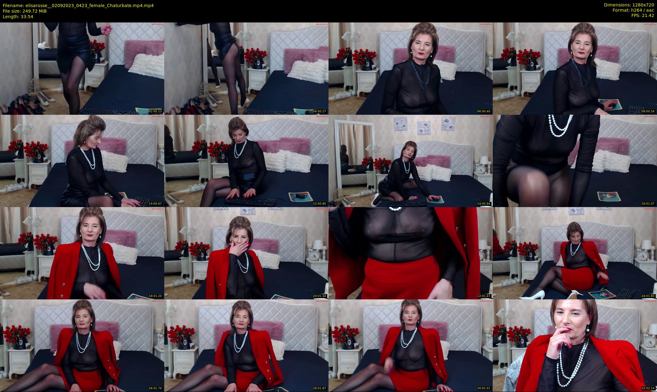 elisarosse_ — 34 minute Chaturbate female cam show recording, 720p, Sep 2, 2023