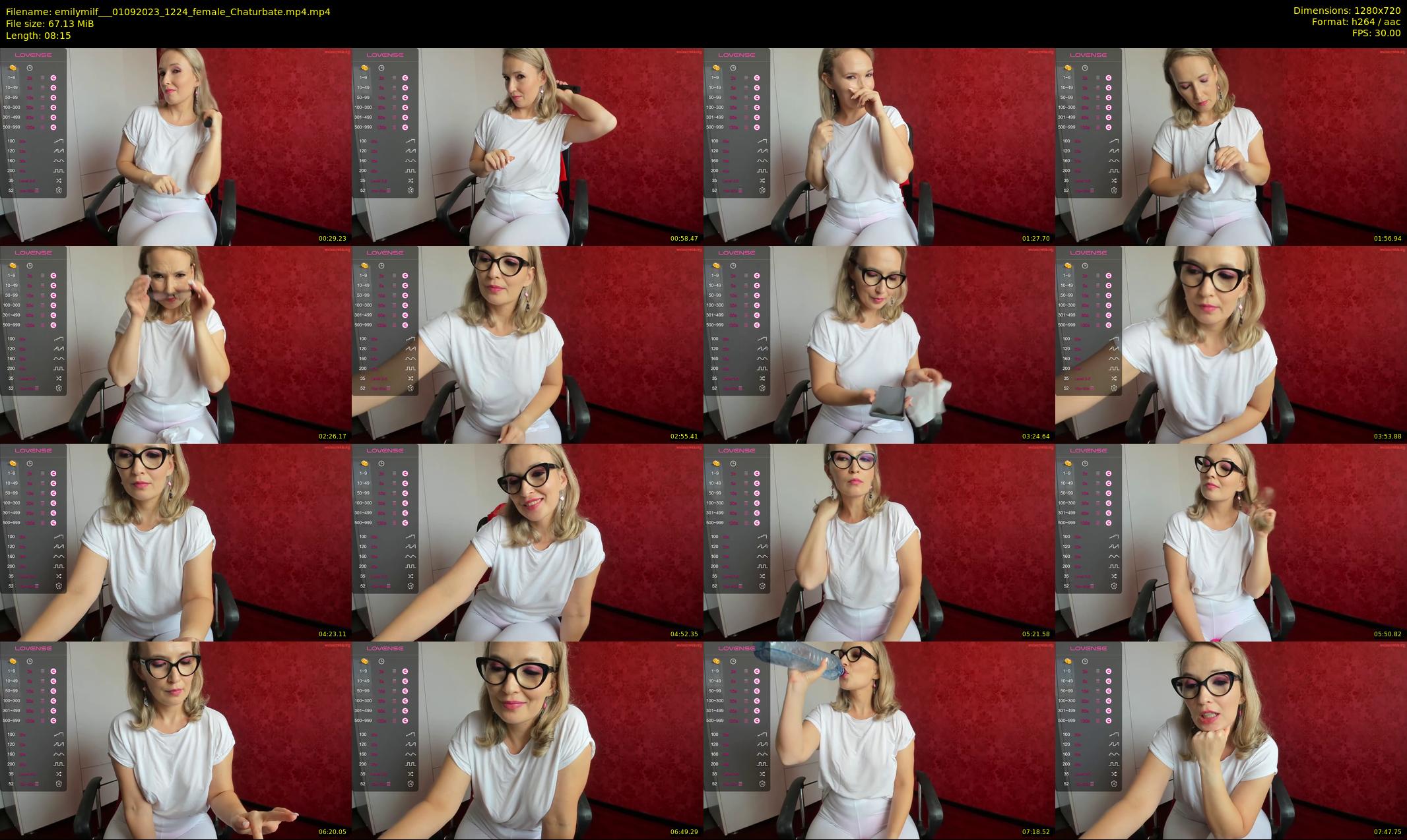 emilymilf__ — 9 minute Chaturbate female cam show recording, 720p, Sep 1, 2023