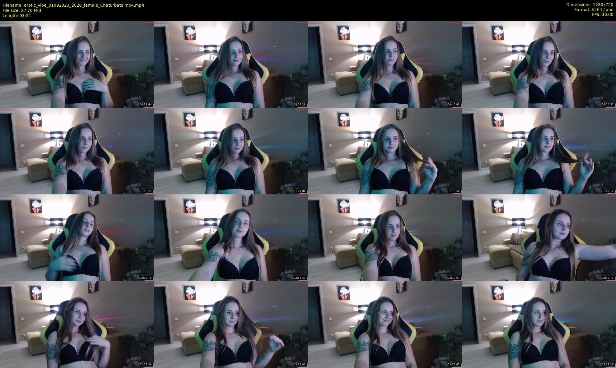 erotic_vibe — 4 minute Chaturbate female cam show recording, 720p, Sep 1, 2023