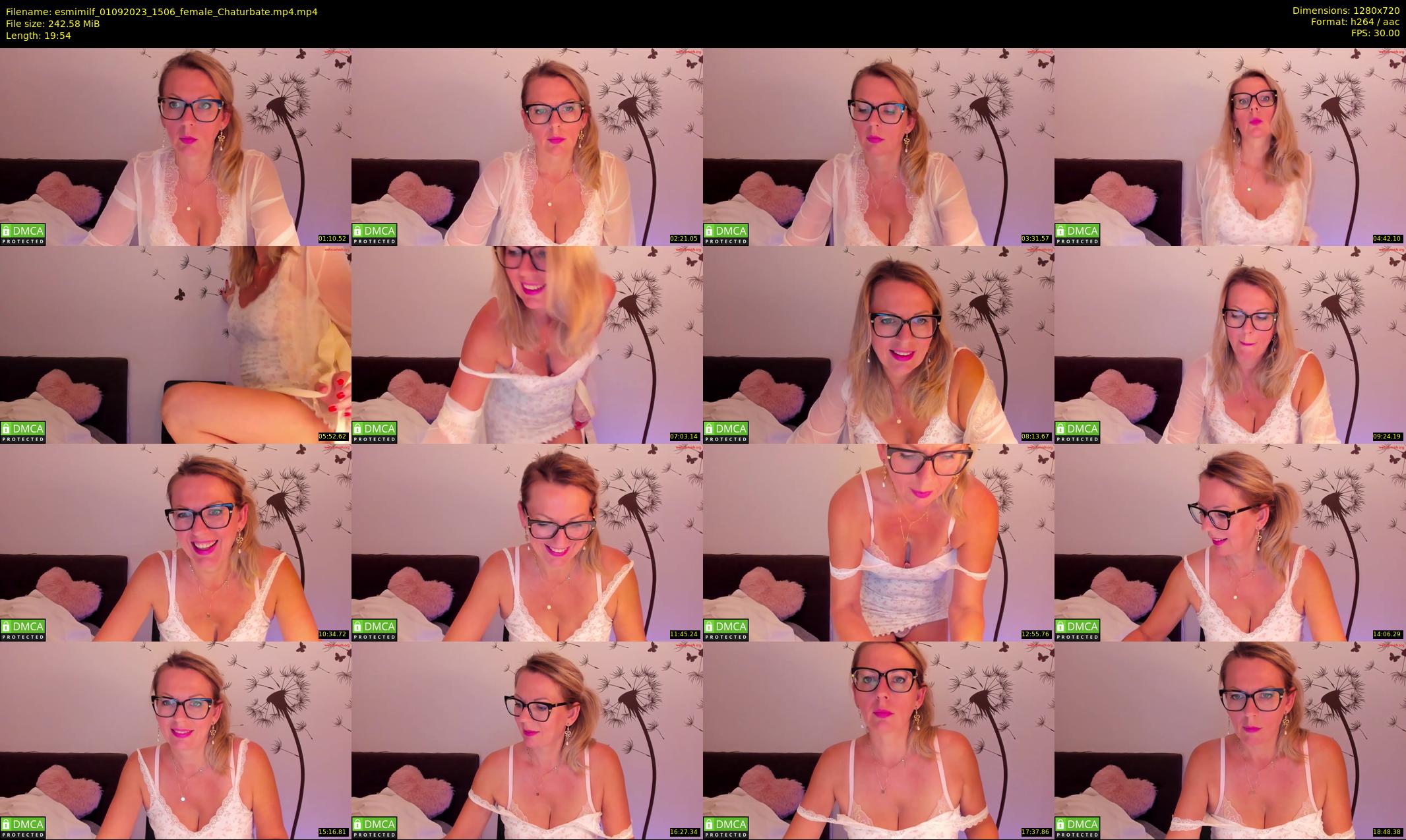 esmimilf — 20 minute Chaturbate female cam show recording, 720p, Sep 1, 2023