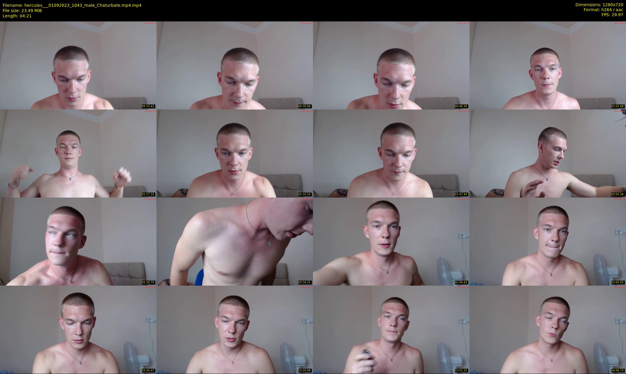 hercules__ — 5 minute Chaturbate male cam show recording, 720p, Sep 1, 2023